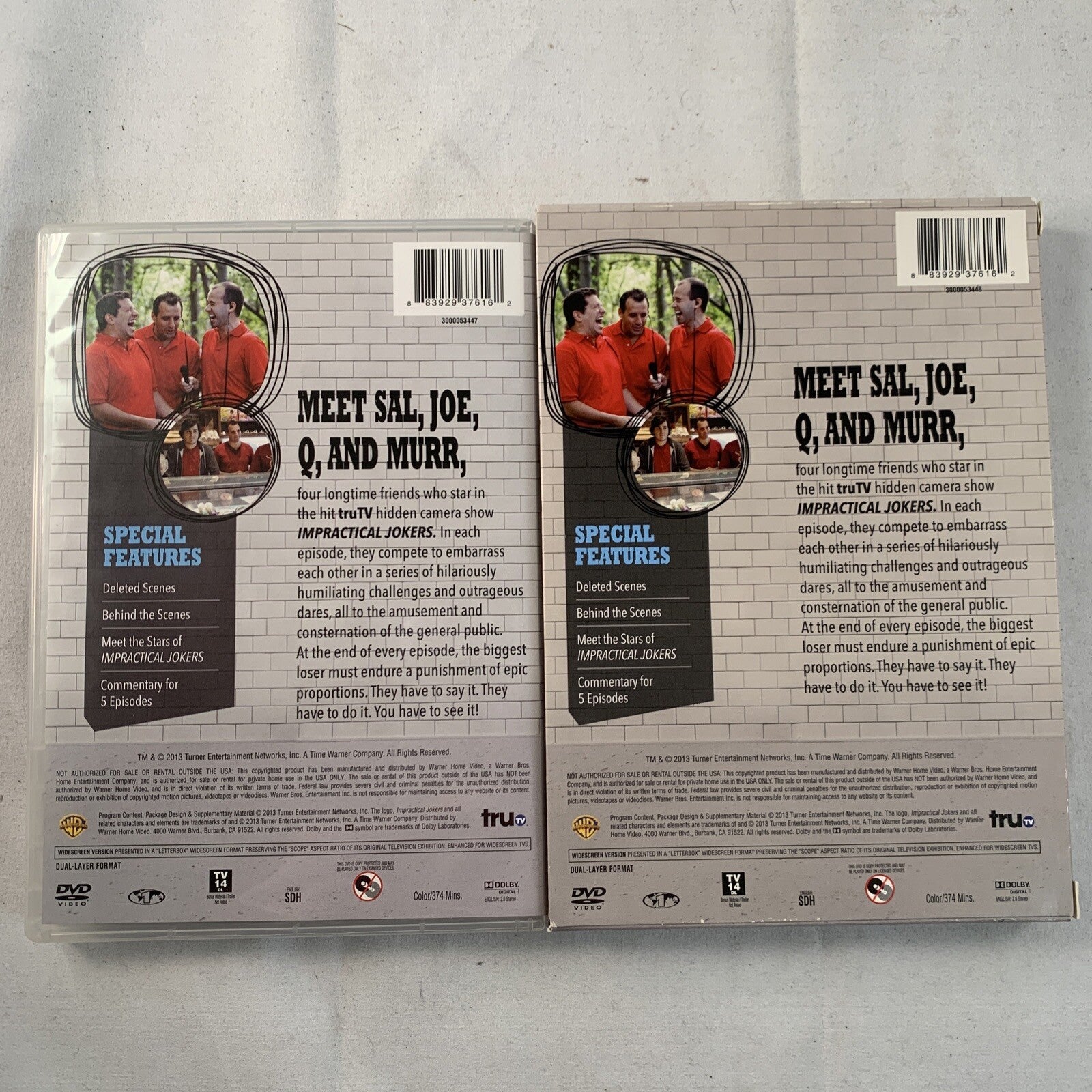 Impractical Jokers: The Complete First Season (DVD, 2011)