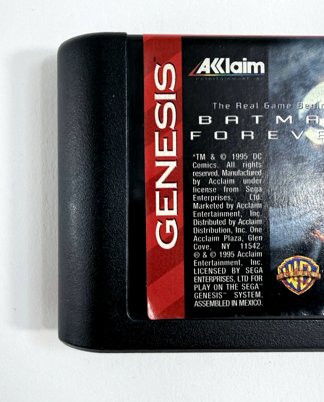 Batman Forever (Sega Genesis, 1995) Game and Case - Tested and Working