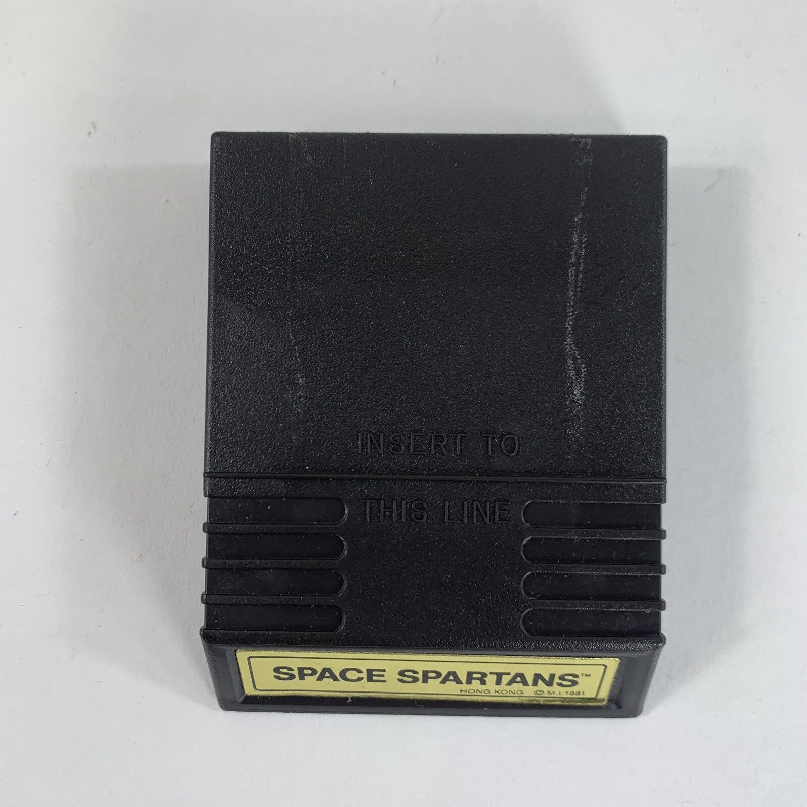 Space Spartans (Intellivision, 1982) Game Box Manual Overlays Complete