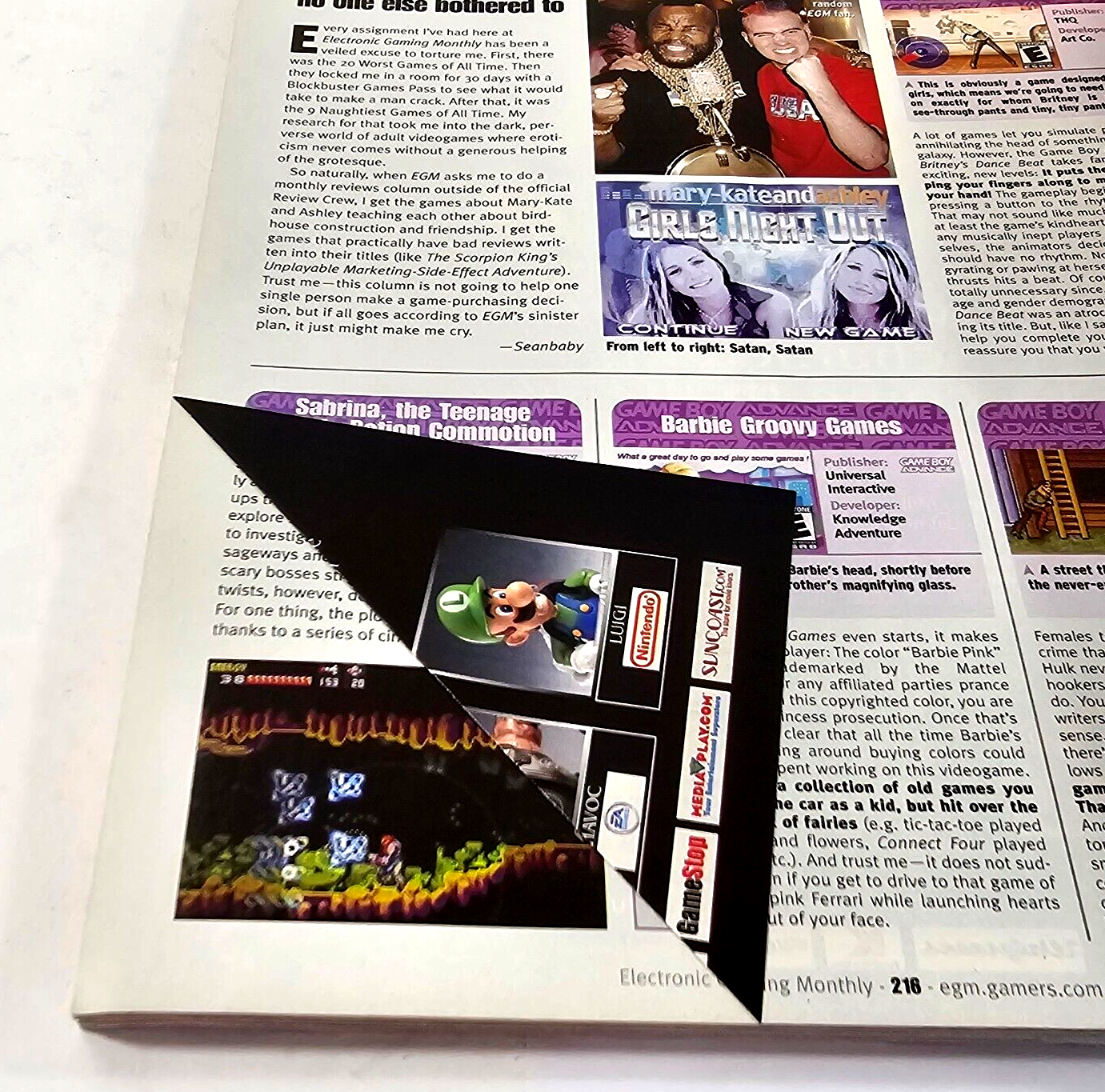 Electronic Gaming Monthly Magazine Jan. 2003 Issue 162: 55 Best Games Feature