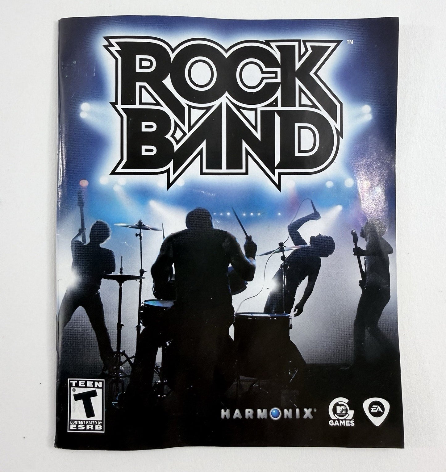 Rock Band (Sony PlayStation 3, 2007) Game, Case, and Manual - Tested and Working