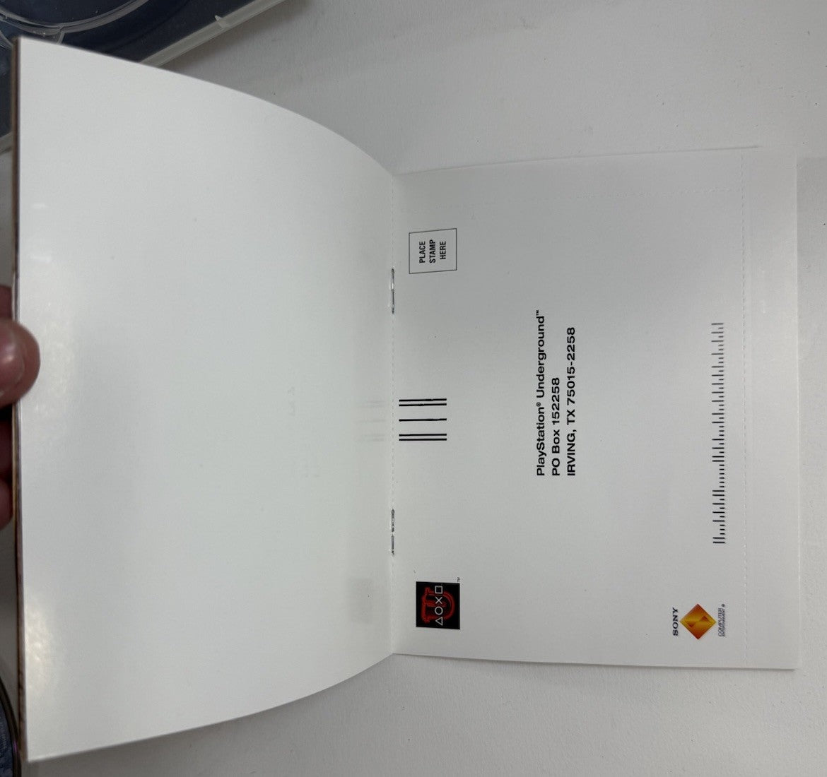 Uncharted 2: Among Thieves (PlayStation 3, 2009) Game Case Manual Registration