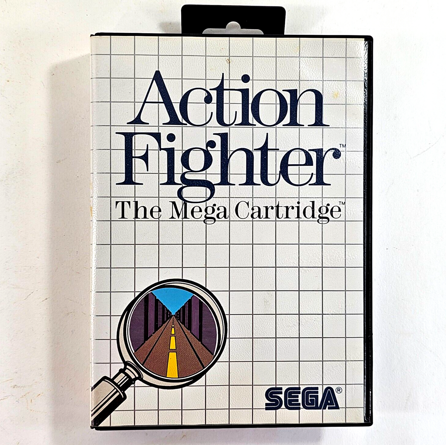 Action Fighter (Sega Master System, 1986) Game and Case - Tested