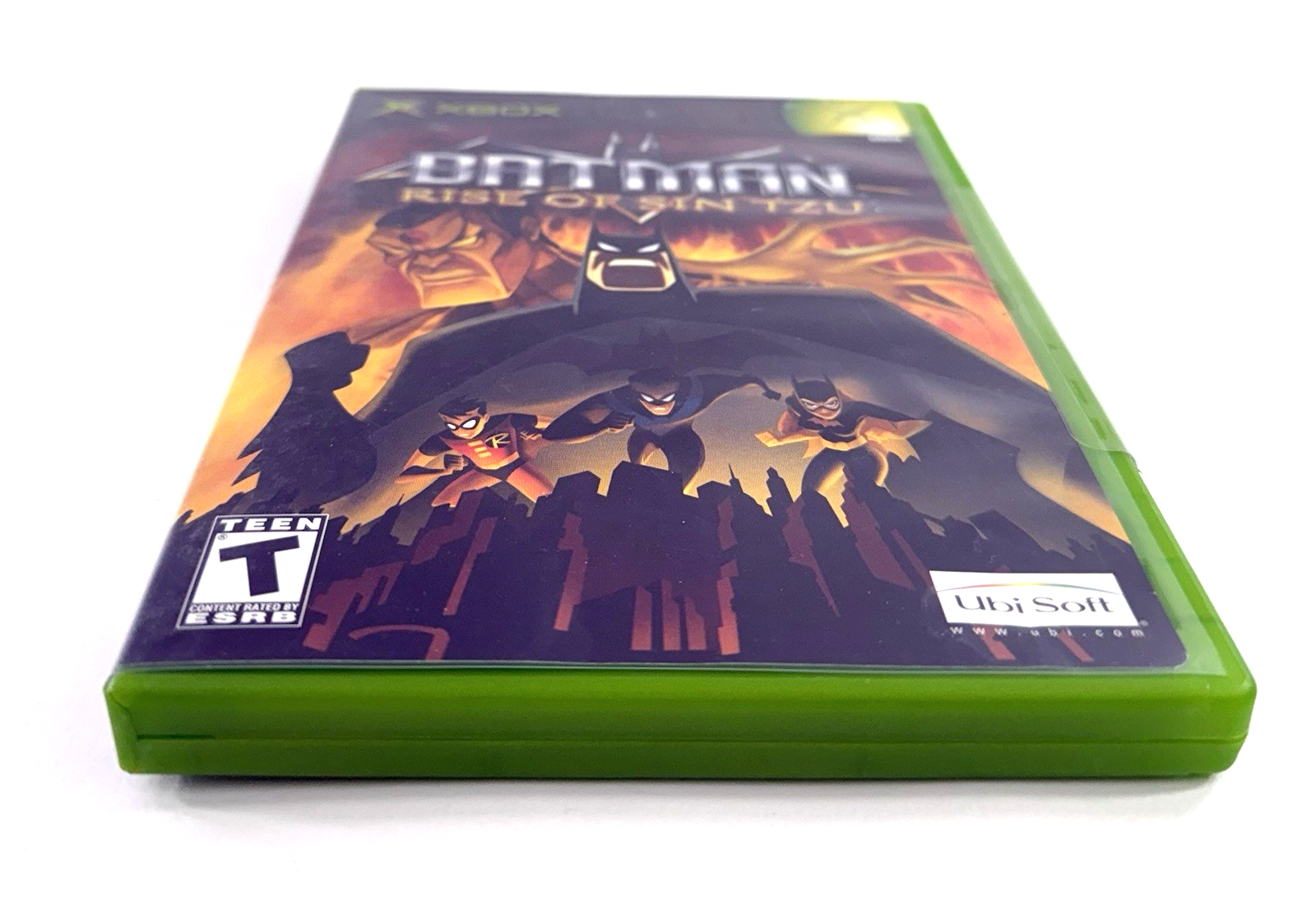 Batman Rise of Sin Tzu (Microsoft Xbox, 2003) Game Case Manual Registration