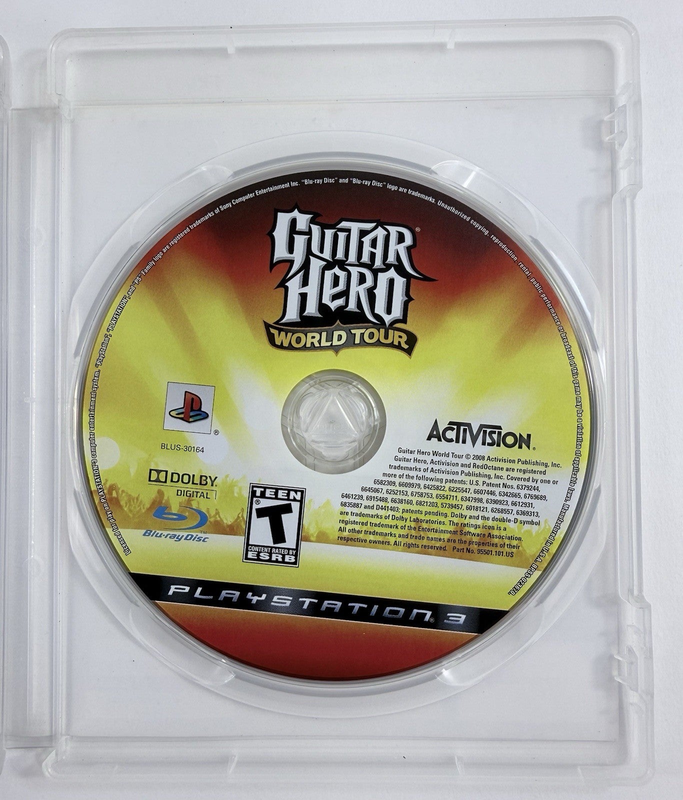 Guitar Hero World Tour (Sony PlayStation 3, 2008) Game, Case and Manual - Tested