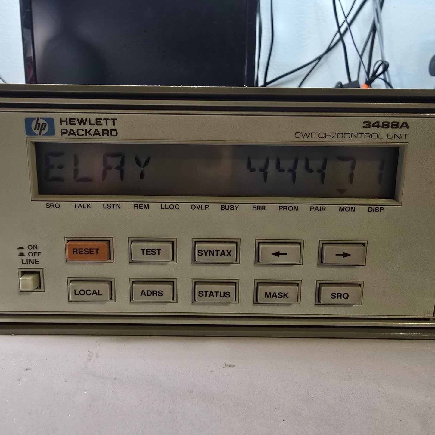 HP Agilent 44471A General Purpose Relay Module - Tested and Working (1344)