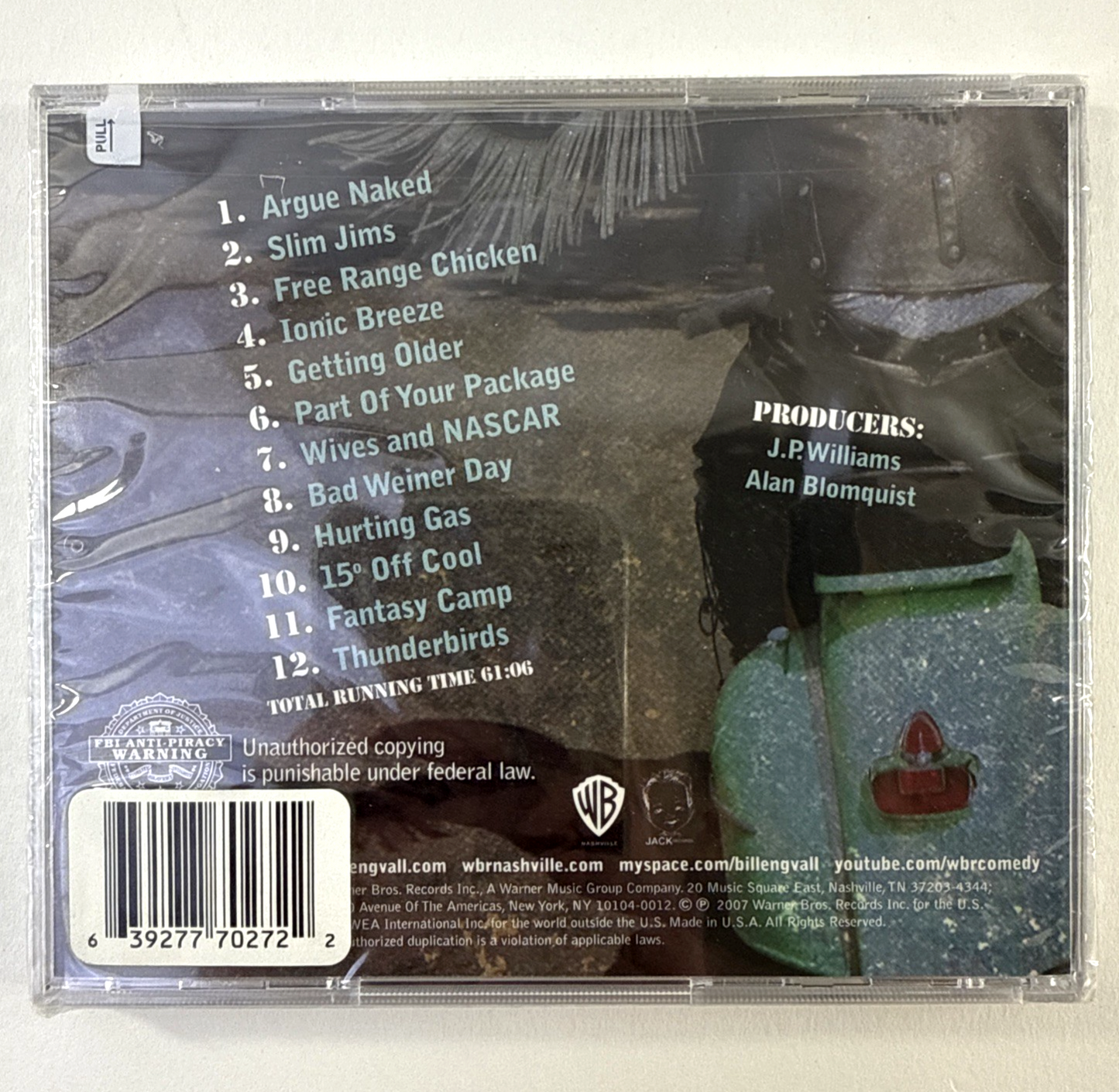 15 Degrees Off Cool by Bill Engvall (CD, 2007) New, Factory Sealed