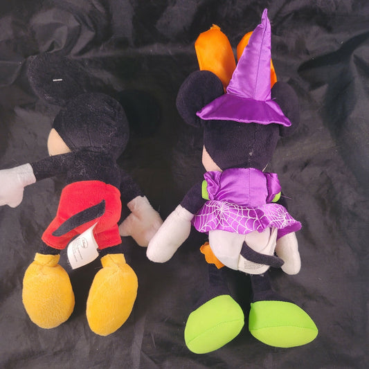 Disney Mickey and Minnie plush lot of 2