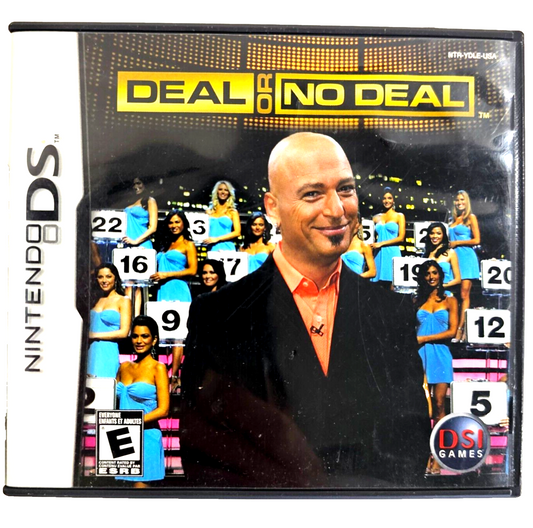 Deal or No Deal (Nintendo DS, 2007) Game Case Manual Insert - Tested