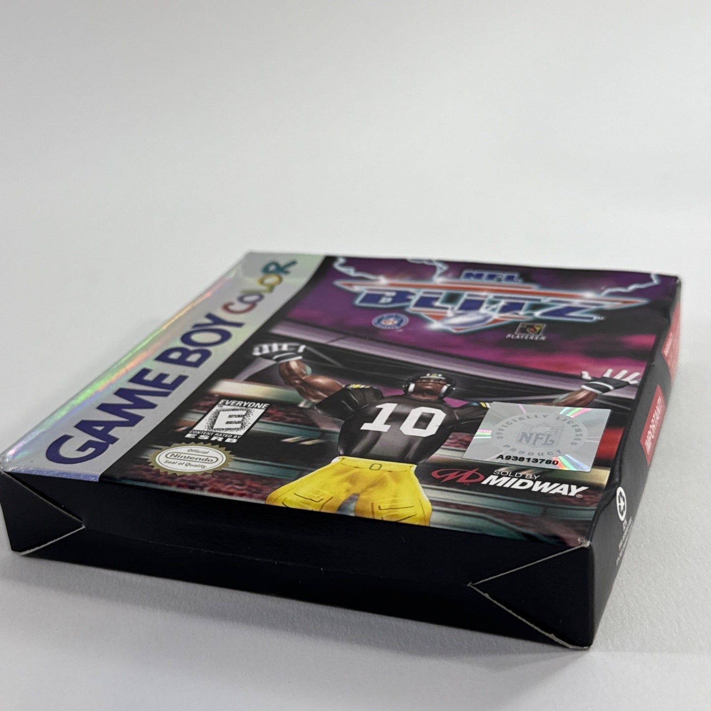 NFL Blitz (Gameboy Color, 1998) Game Box Manual Inserts Reg. Card - Tested