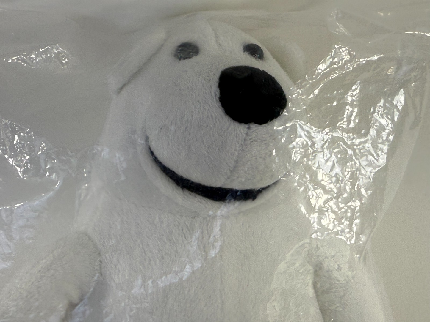 Promotional White Bear Mitsubishi Suzuki 10" Plush -New, Factory Sealed