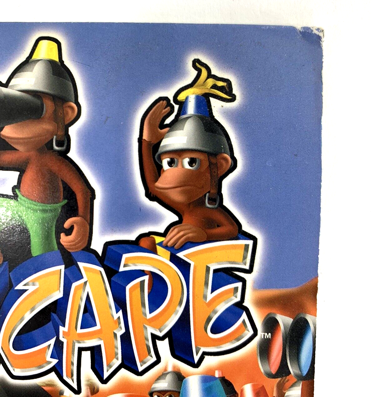 Ape Escape (PlayStation 1, 1999) Underground Magazine Demo Disc & Sleeve - Works