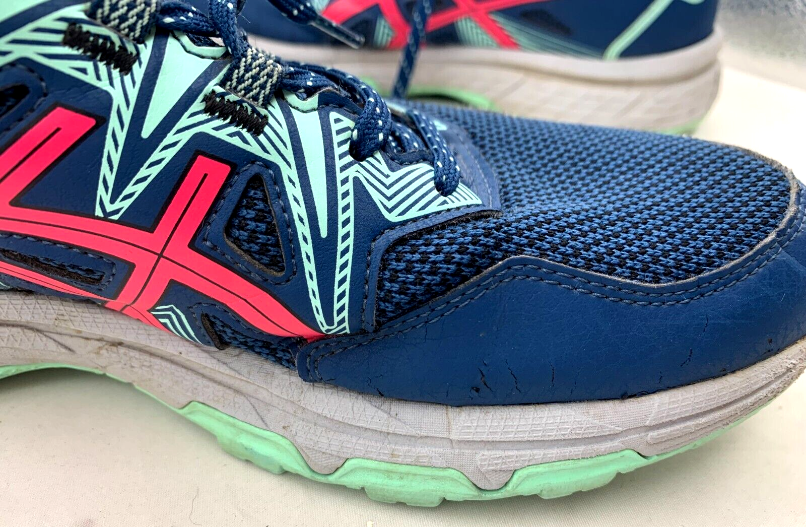 ASICS GEL-Contend 6 Blue/Pink US Size 11 Womens' Running Shoes