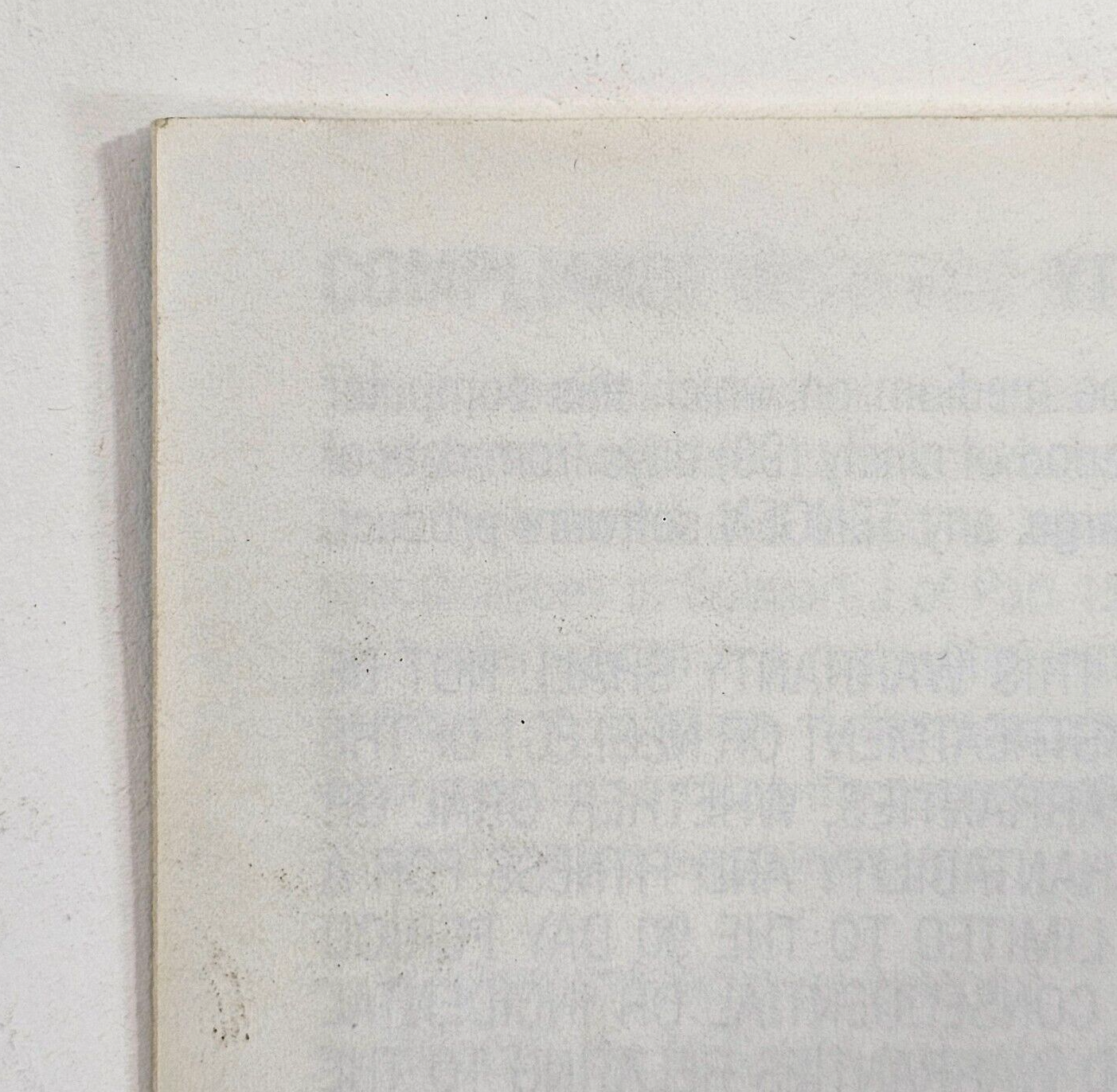 PAC-MAN (Nintendo Entertainment System, 1990) Gold Instruction Booklet Only