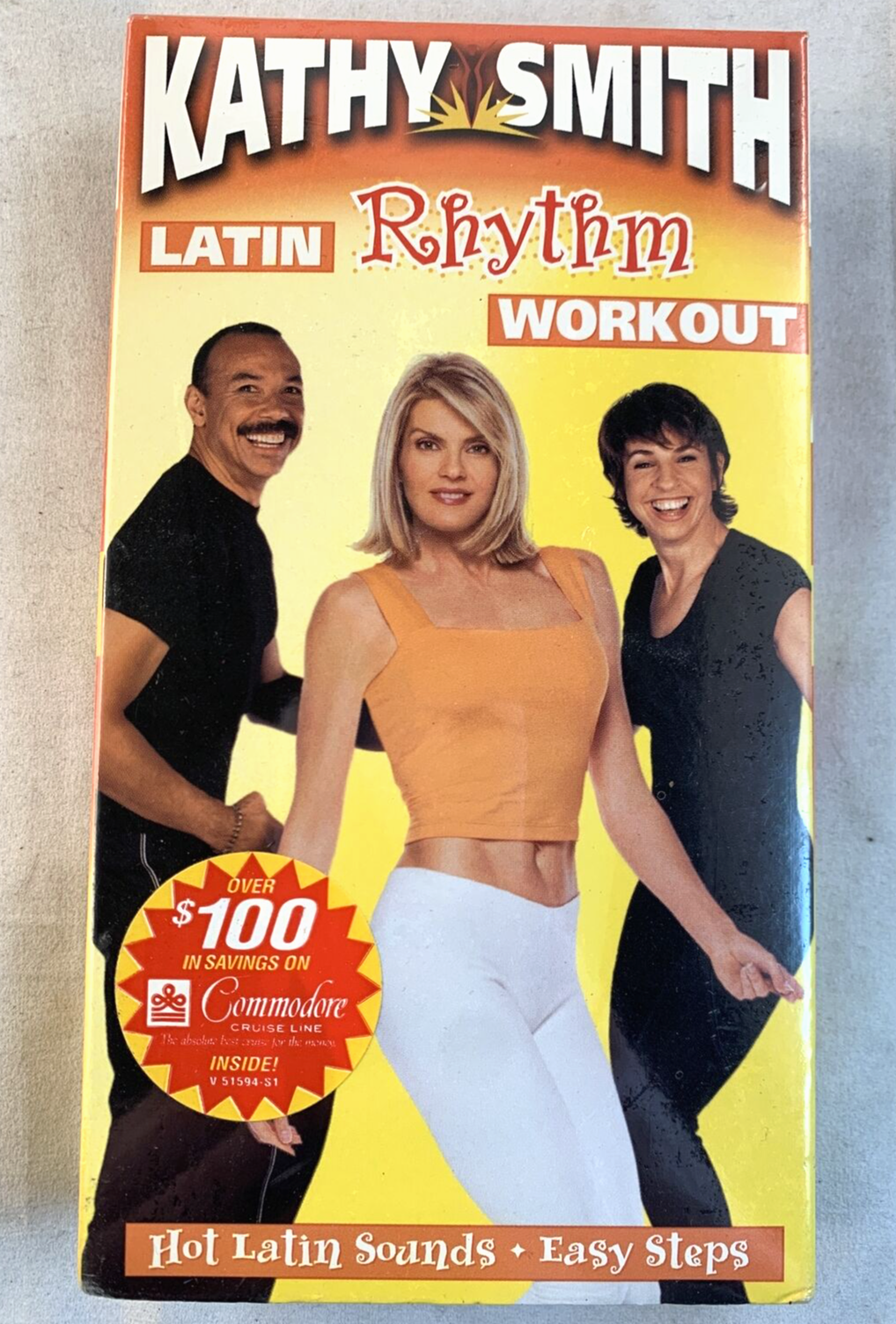 Kathy Smith - Latin Rhythm Workout (VHS, 1999) New, Factory Sealed