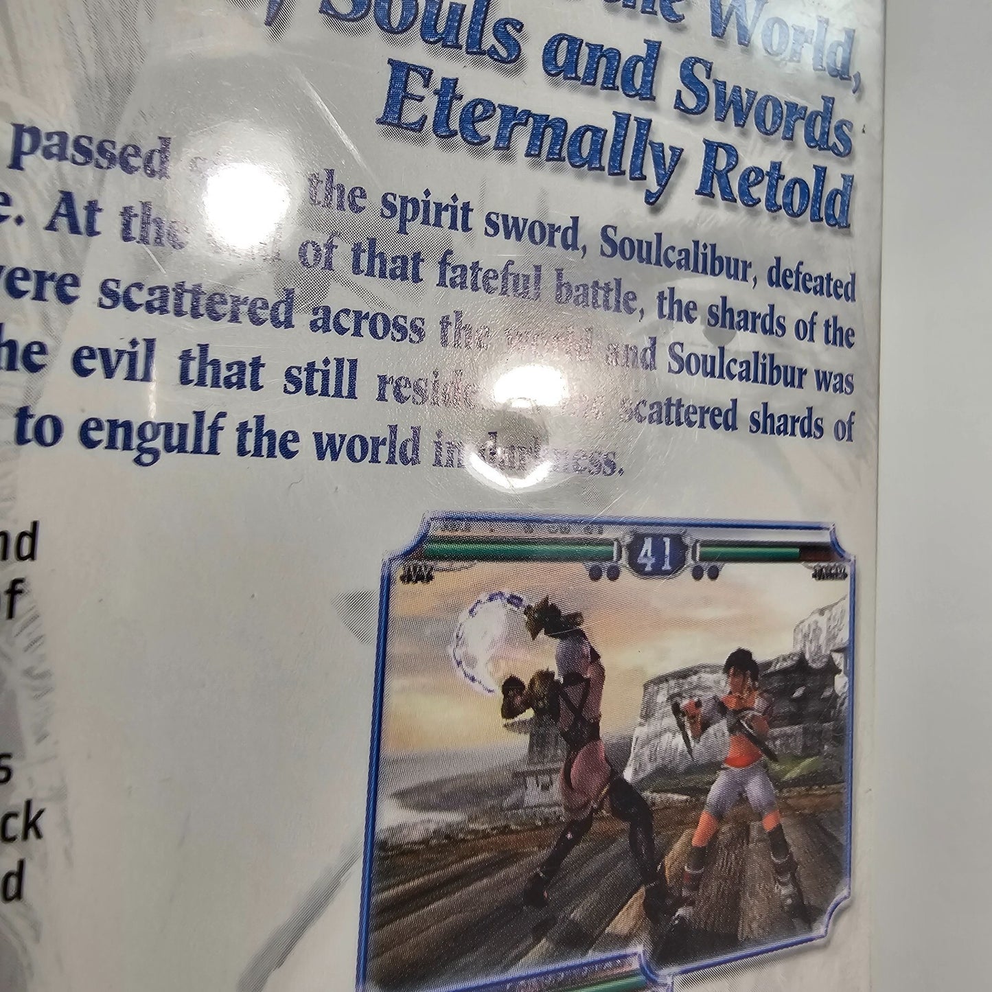 Soul Calibur II (PlayStation 2, 2003) Game Case Manual Registration - Tested