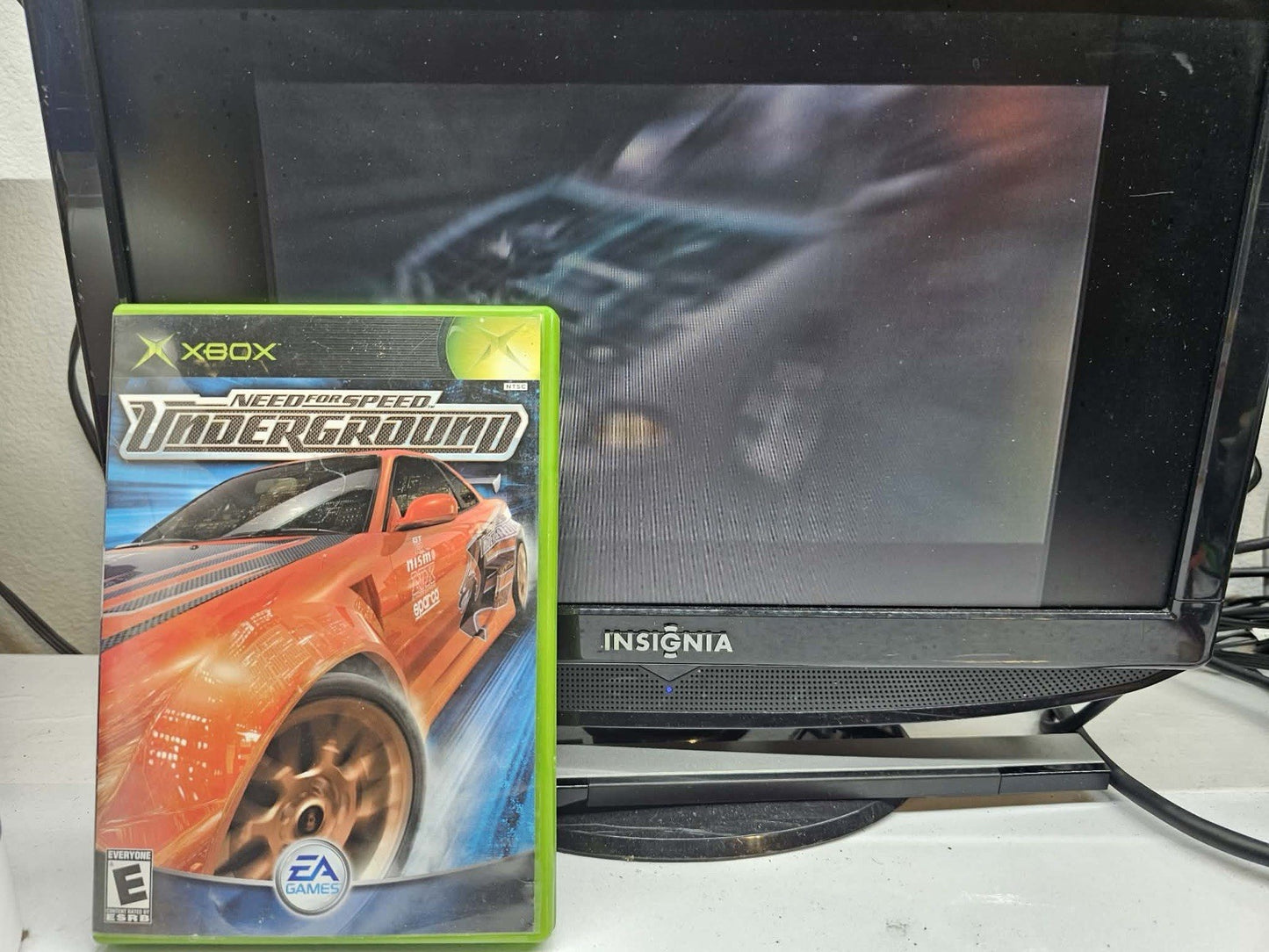 Need for Speed: Underground (Xbox, 2003) Game Case Manual Reg. Card - Tested