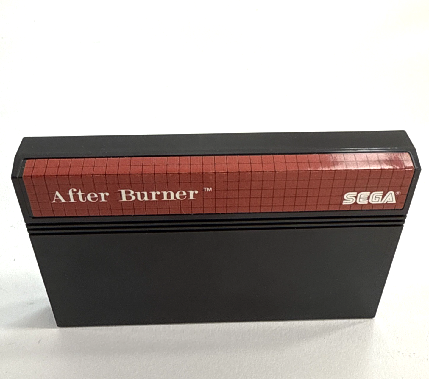 After Burner (Sega Master System, 1988) Game Case Manual Poster - Tested