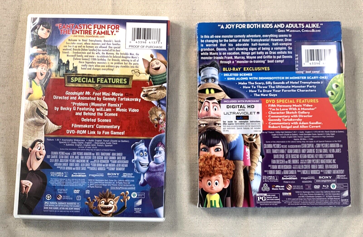 Hotel Transylvania (DVD movie bundle) Hotel Transylvania 2