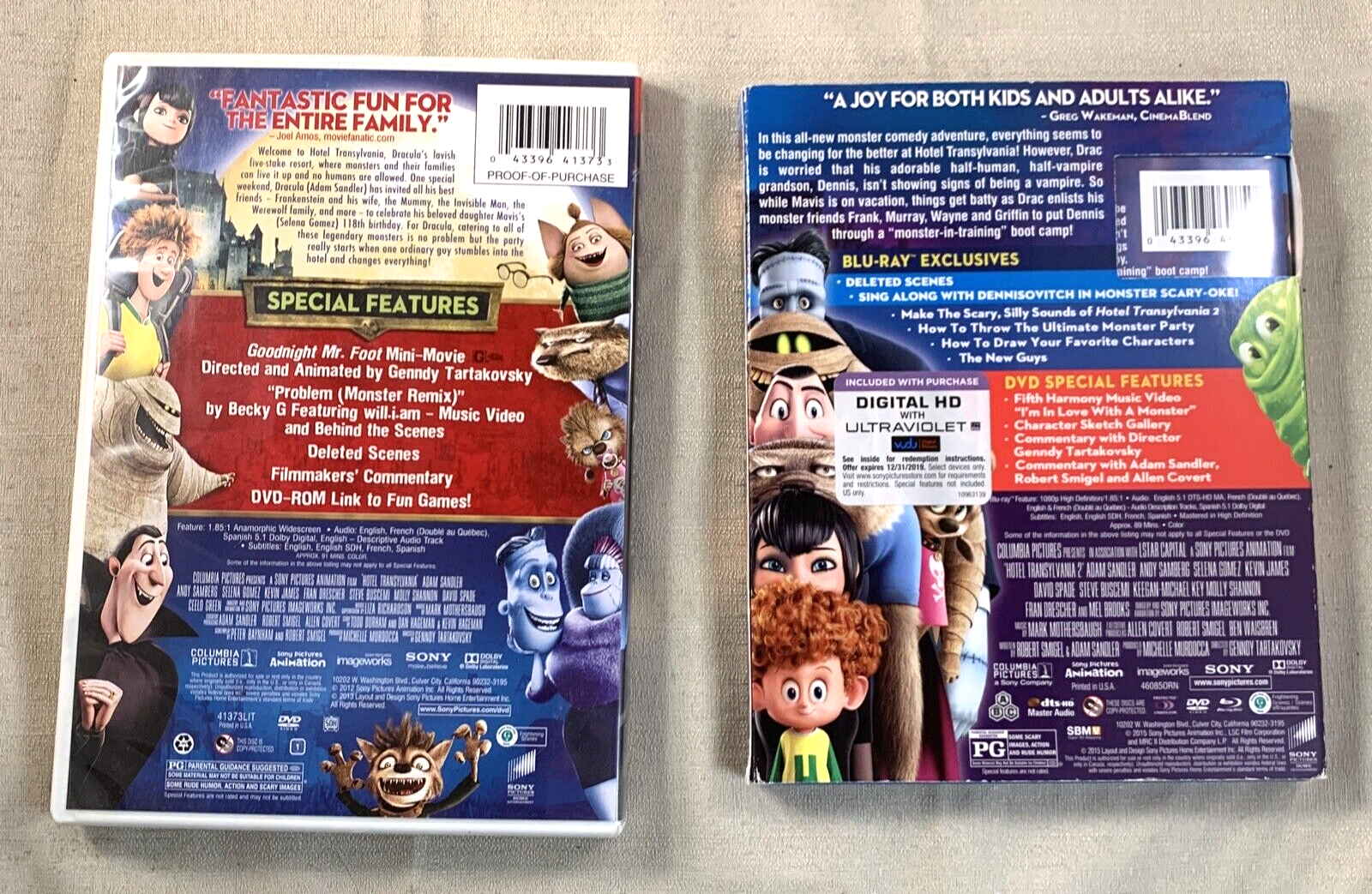 Hotel Transylvania (DVD movie bundle) Hotel Transylvania 2