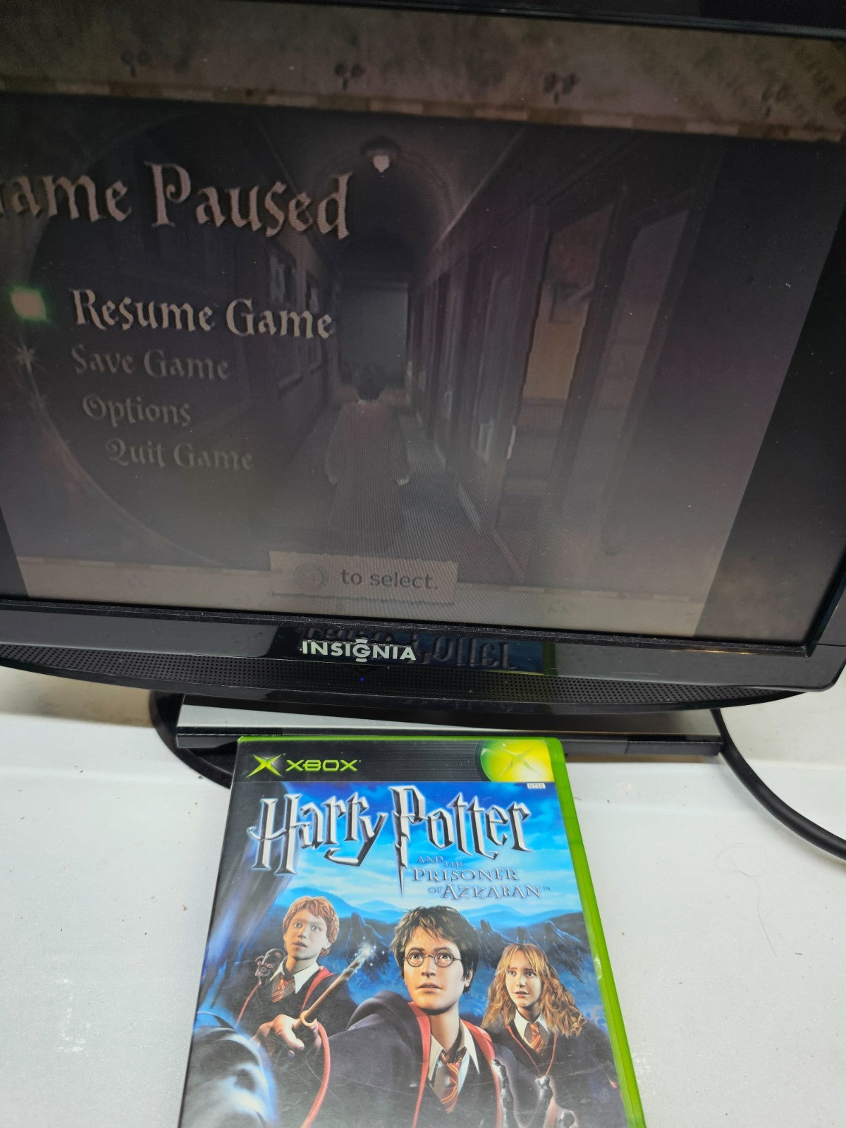 Harry Potter and the Prisoner of Azkaban (Microsoft Xbox, 2004) Game and Case