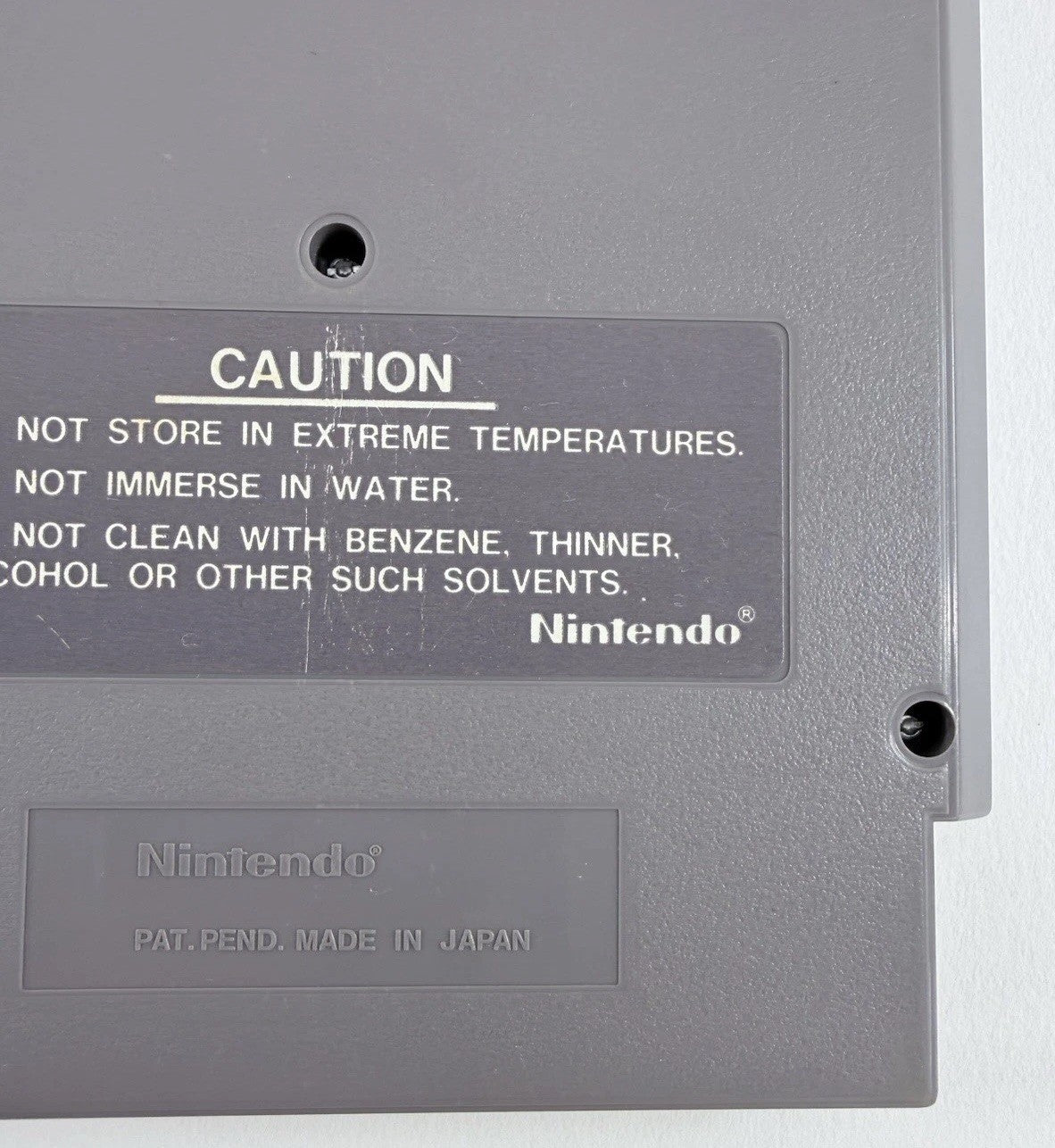Super Mario Bros. (Nintendo NES, 1985) 5-Screw Game Cartridge - Tested