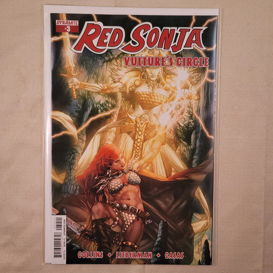 Red Sonja Vulture's Circle #3 Anacleto Cover Dynamite 2015