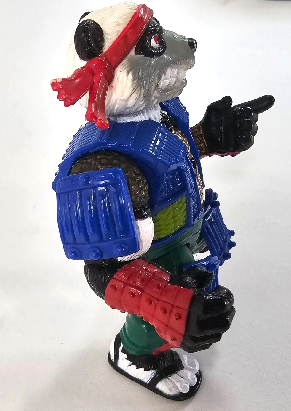 Playmates 1990 Panda Khan Action Figure Teenage Mutant Ninja Turtles