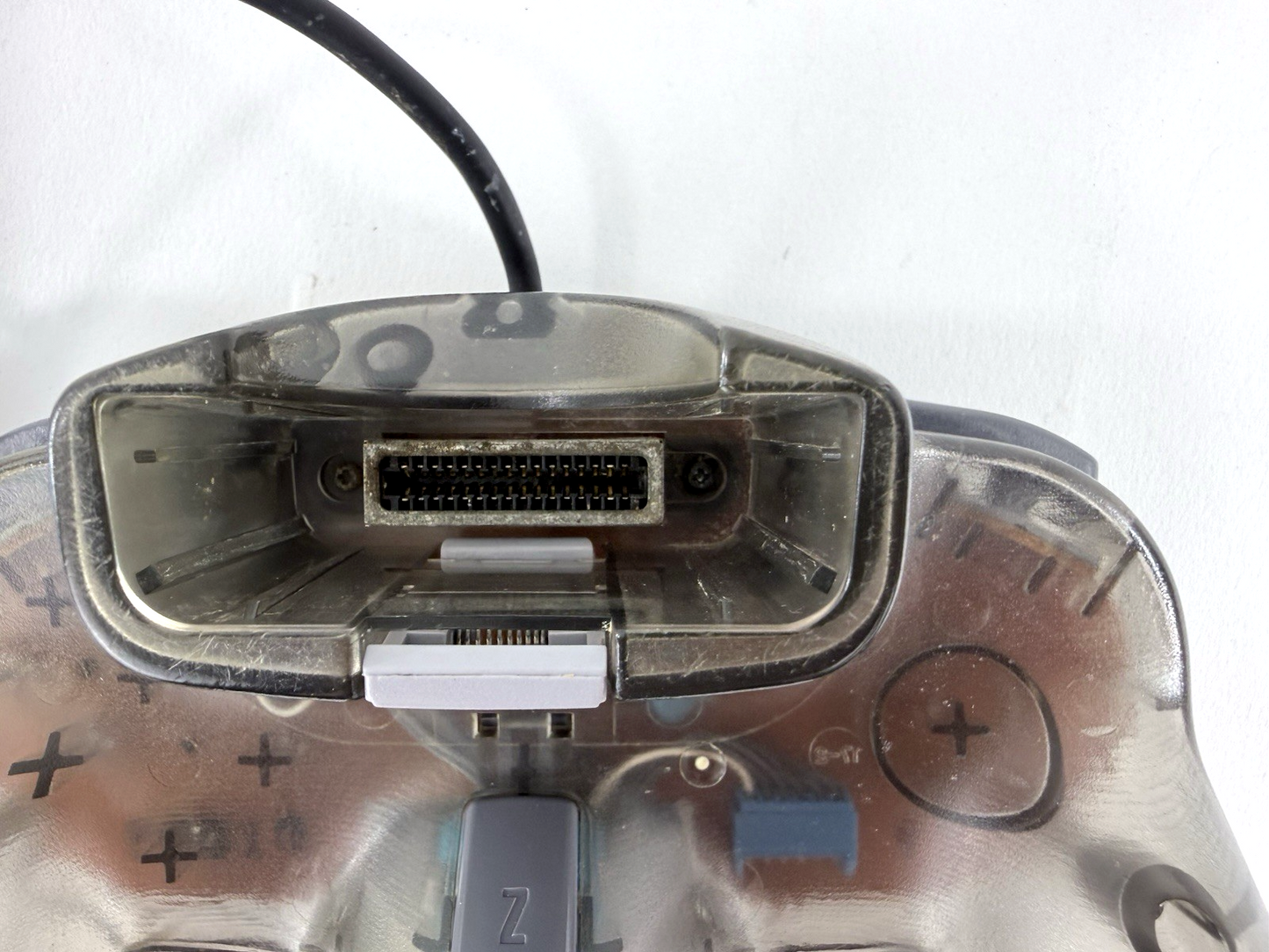 Nintendo 64 Funtastic Smoke Grey NUS-005 Controller - Tested and Working
