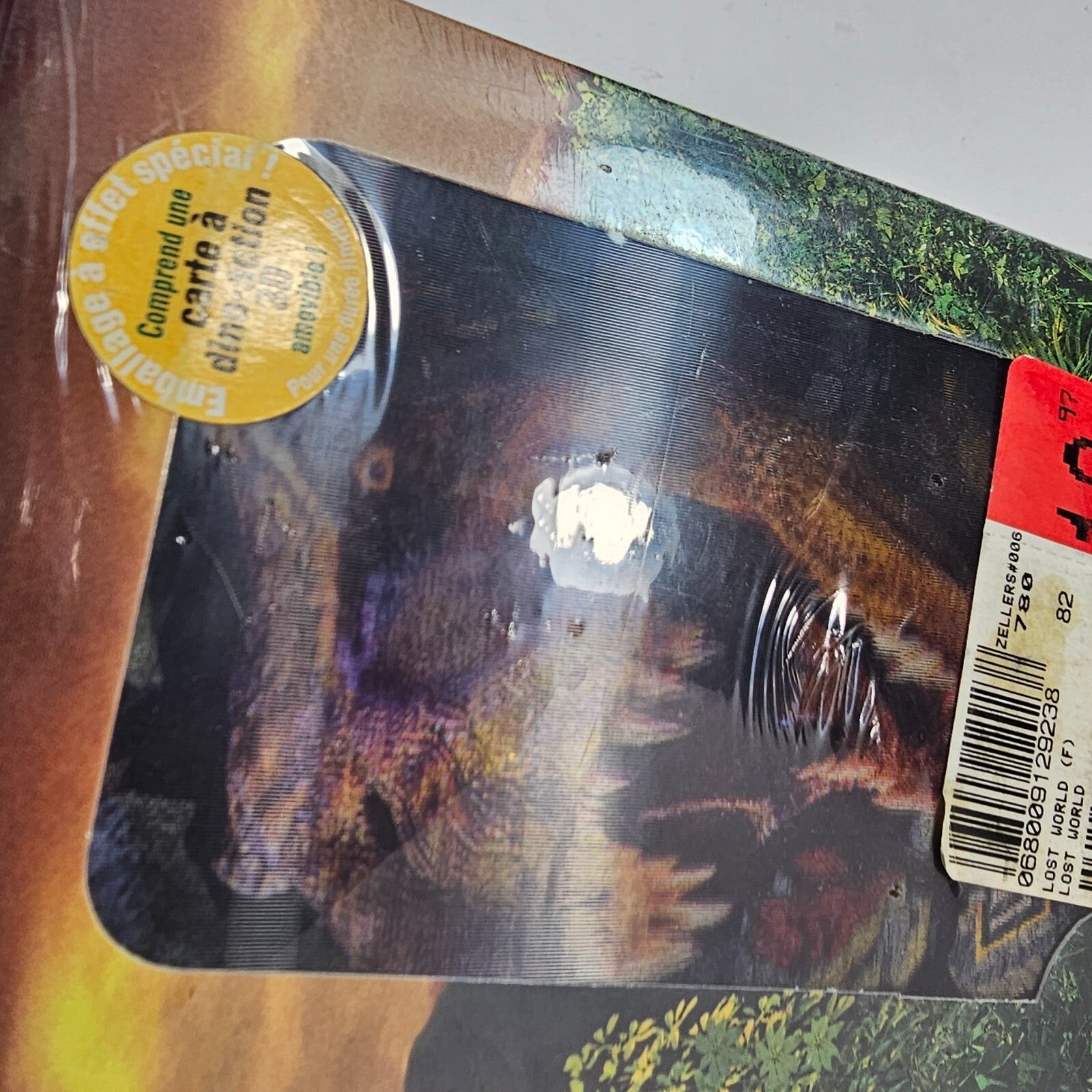 Le Monde Perdu: Jurassic Park (VHS, 1997) Lenticular Cover - New, Sealed