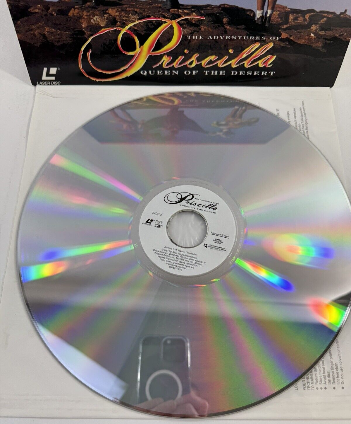 Adventures of Priscilla Queen Of The Desert (Laserdisc bundle) Used People +1