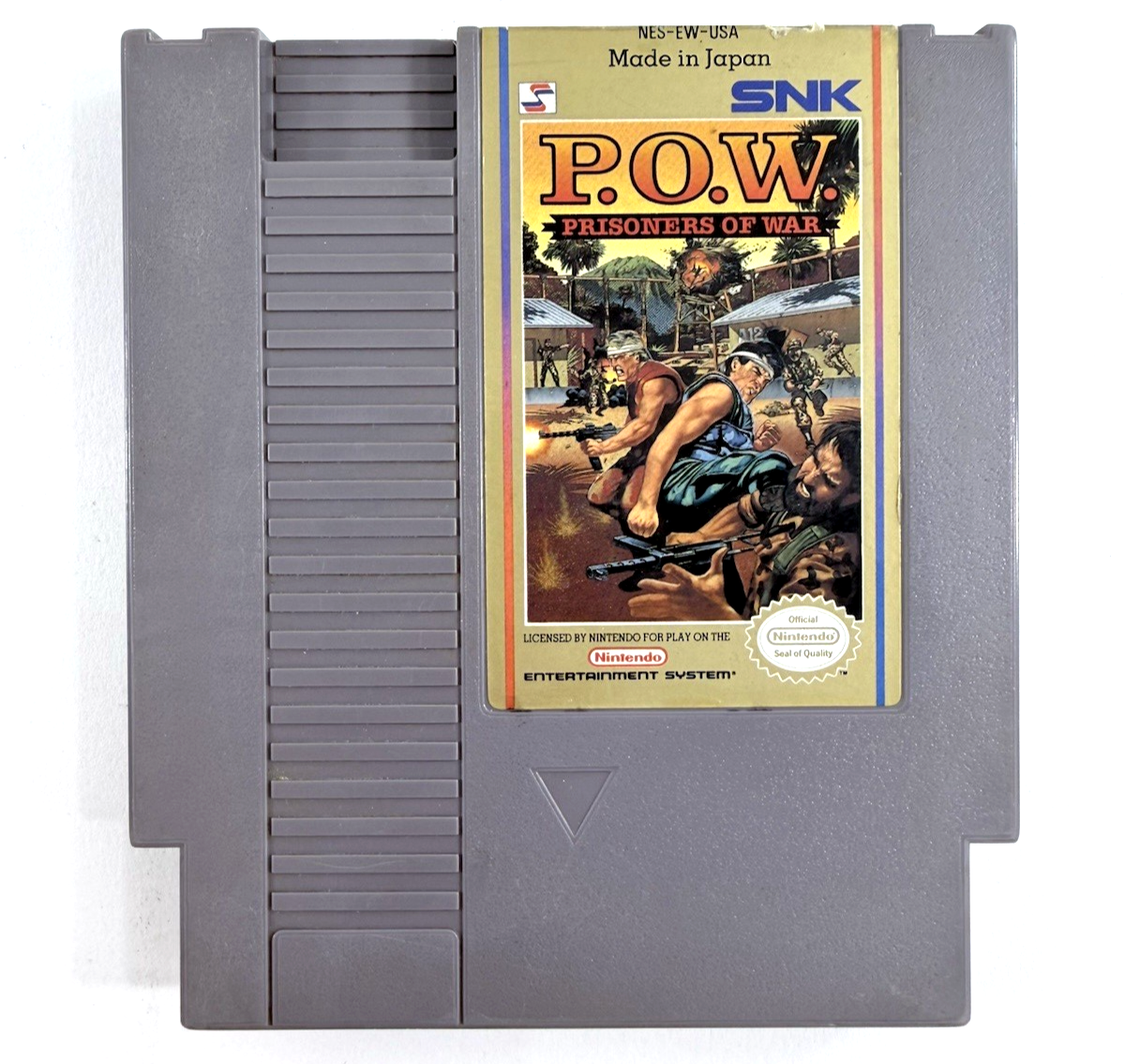 P.O.W.: Prisoners of War (Nintendo Entertainment System, 1989) Game Cartridge