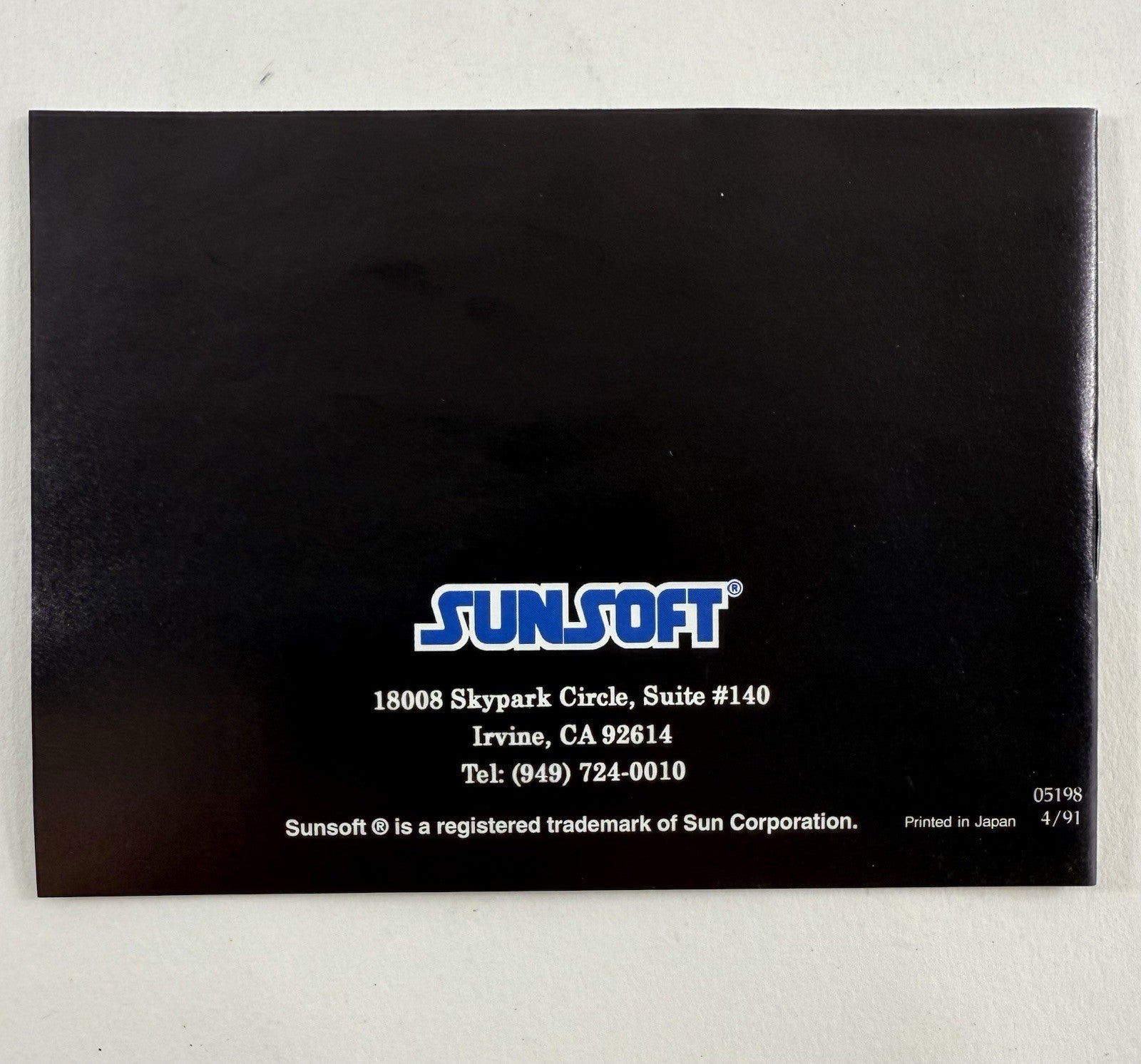 Turrican (Nintendo GameBoy, 1991) Game Box Manual Inserts - Tested and Working