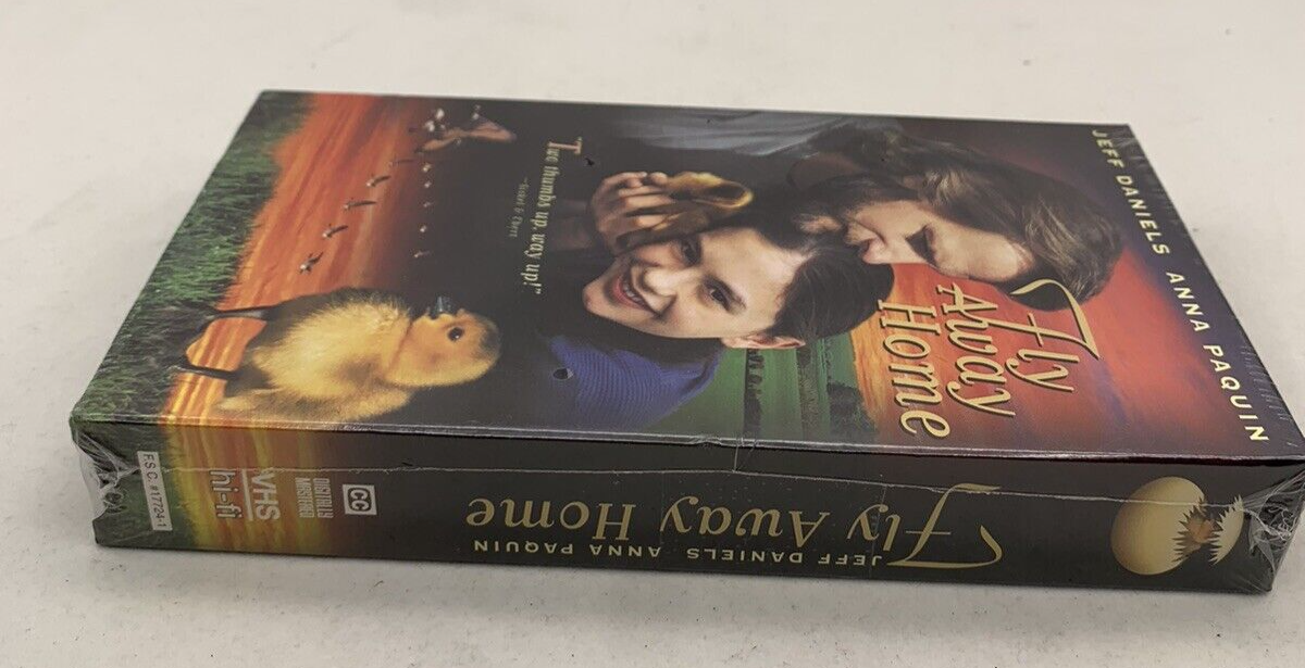 Fly Away Home (VHS, 1997) New, Factory Sealed - Jeff Daniels, Anna Paquin