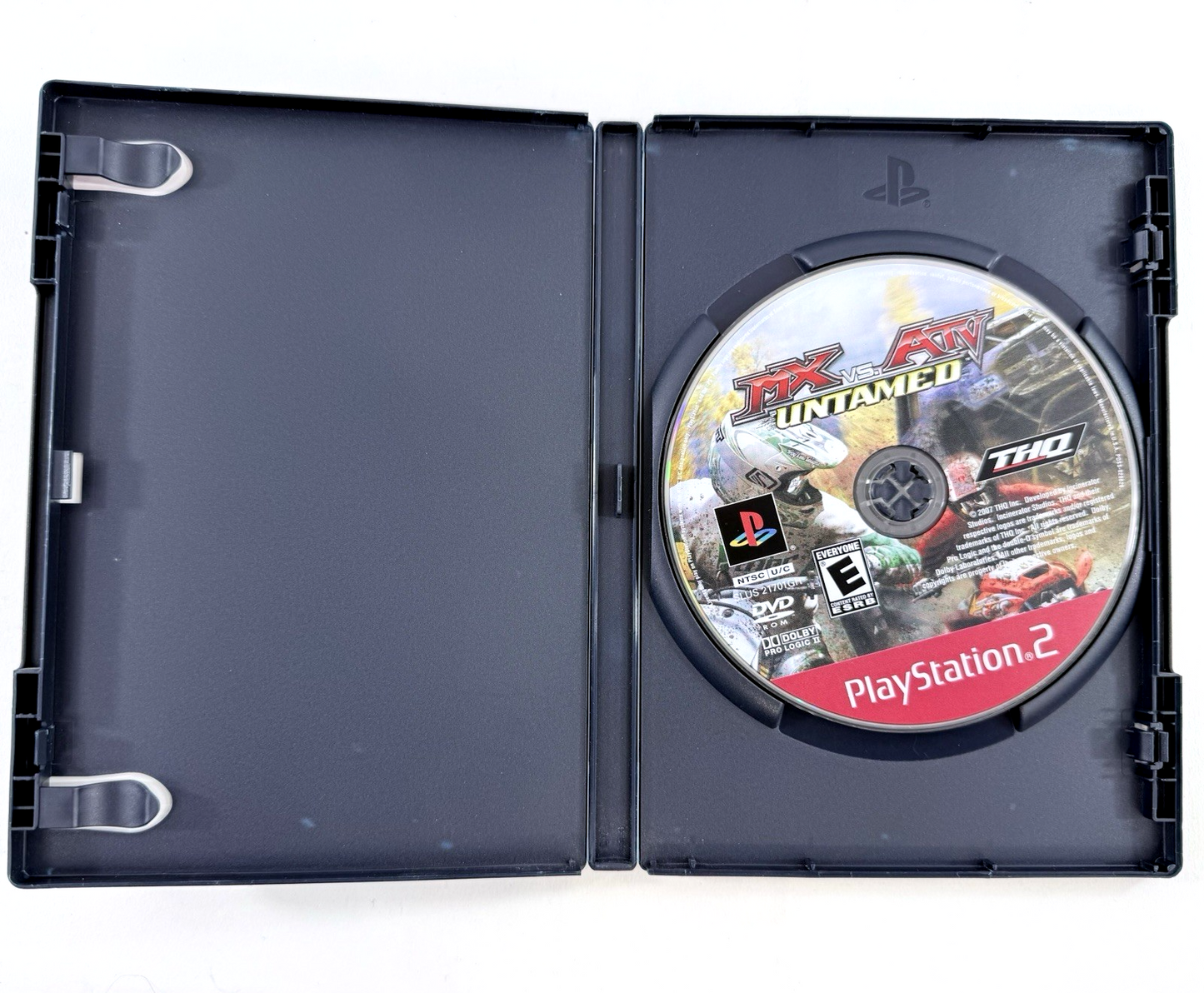 MX vs. ATV Untamed (Sony PlayStation 2, 2007) Game and Case - Tested and Working