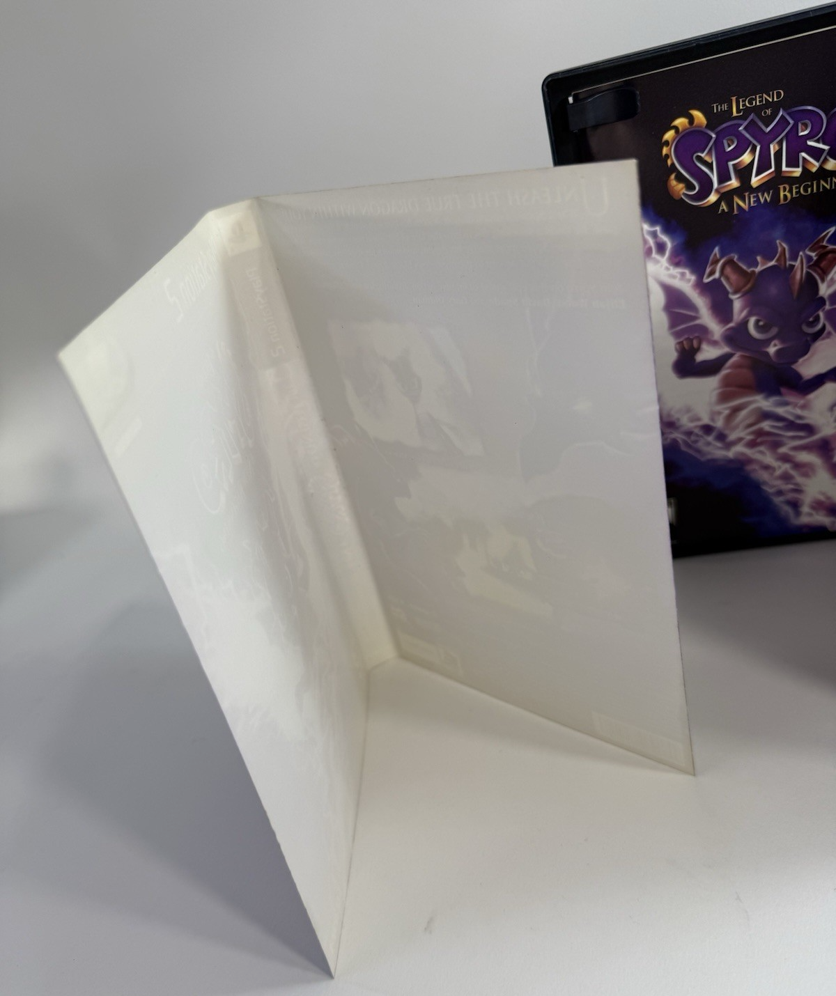 The Legend of Spyro: A New Beginning (PlayStation 2, 2006) Game Case Manual