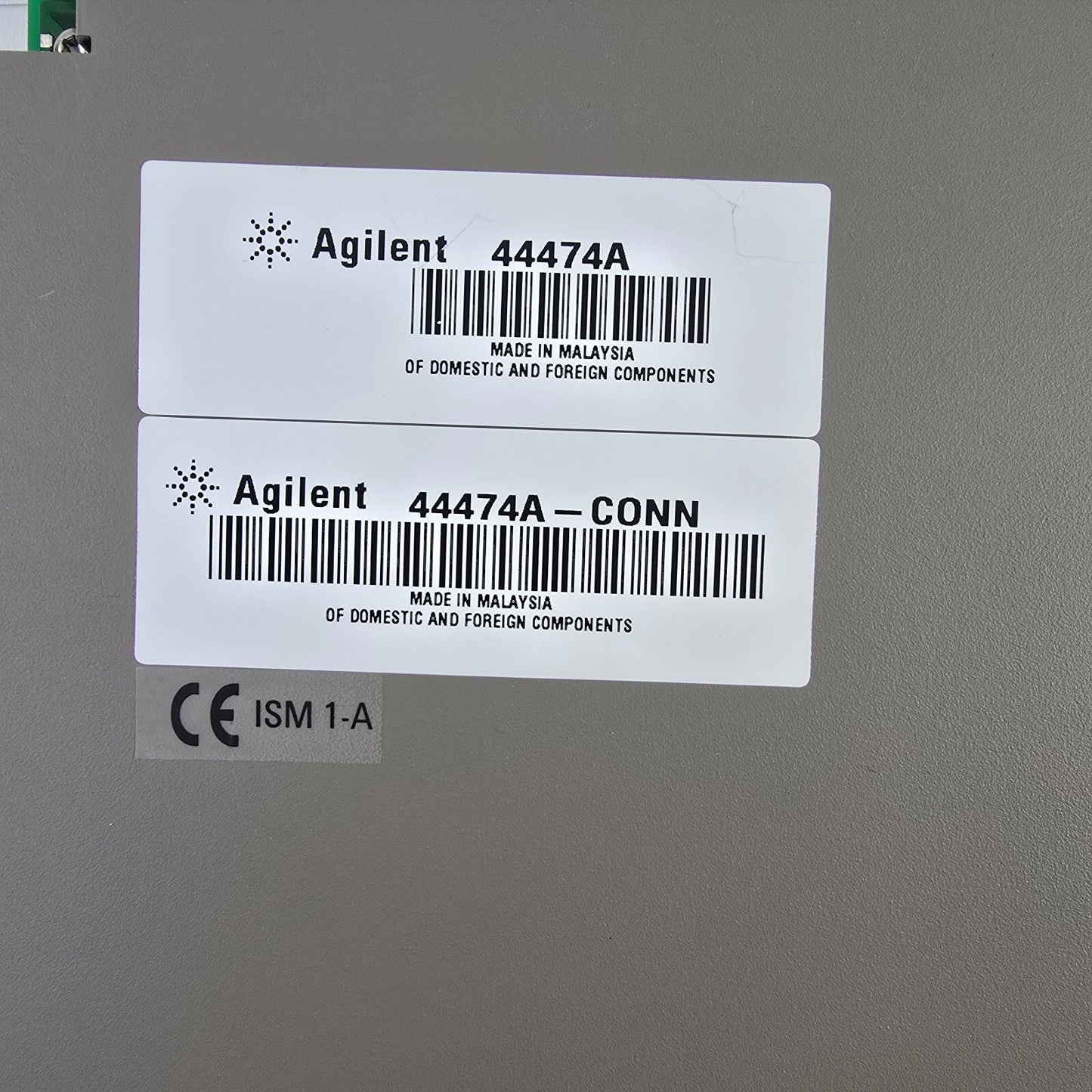 HP Agilent 44474A Digital Input/Output Switch Module - Tested and Working (1004)