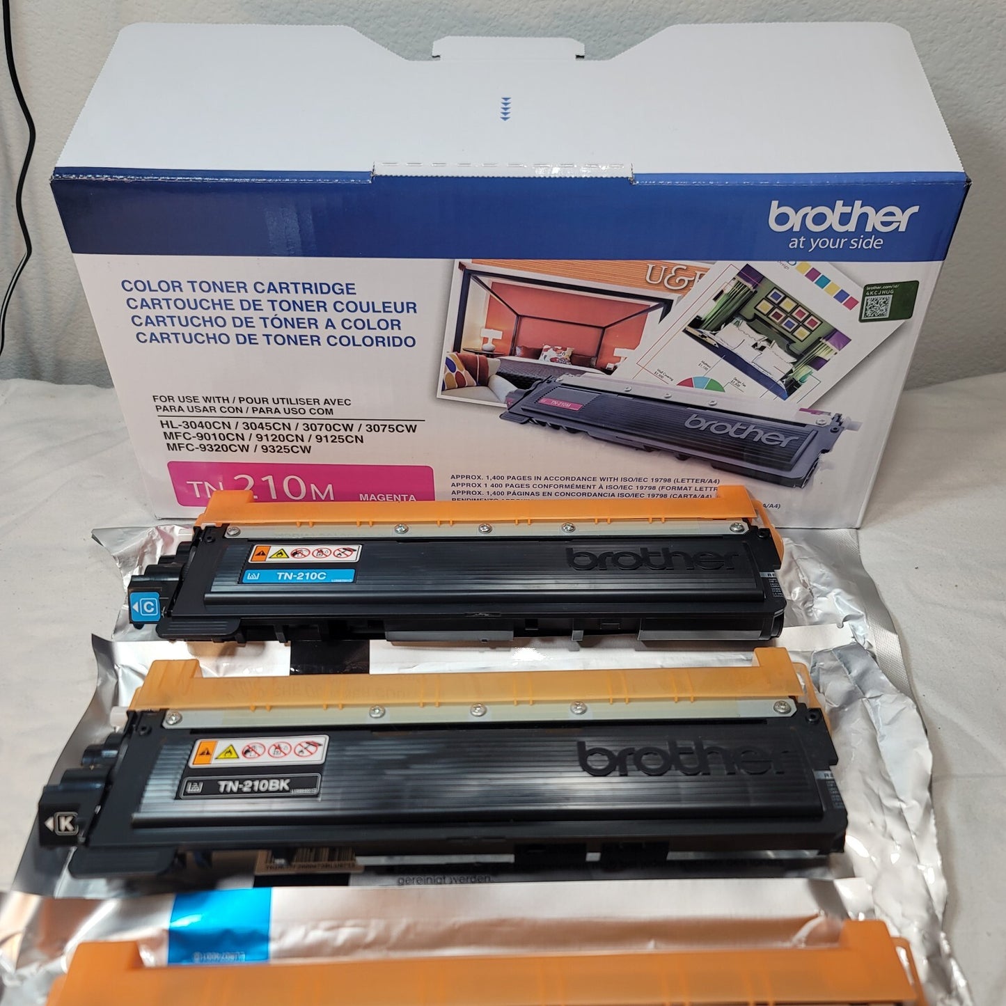 Brother HL-3070CW Wireless Toner Printer - Working - with Toners