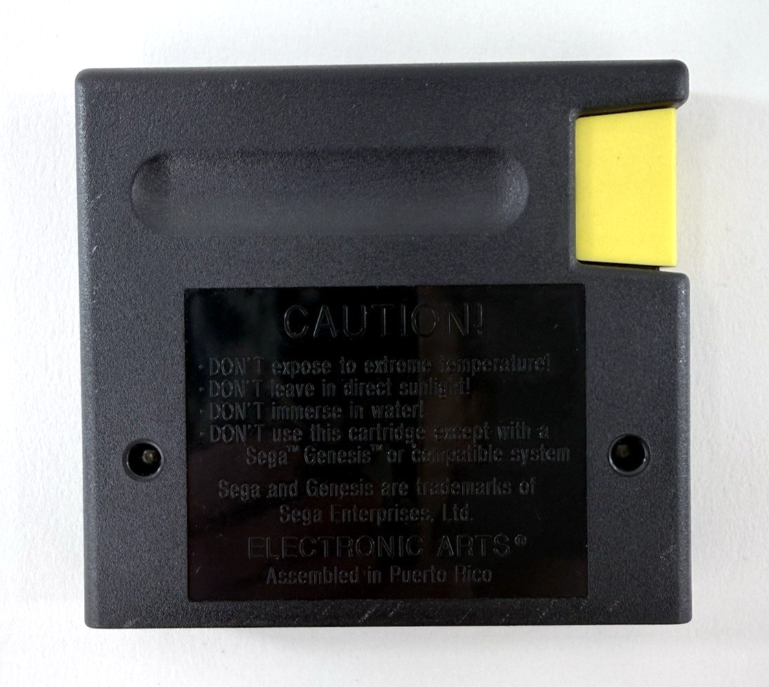 F22 Interceptor (Sega Genesis, 1991) Game, Case, Manual - Tested and Working