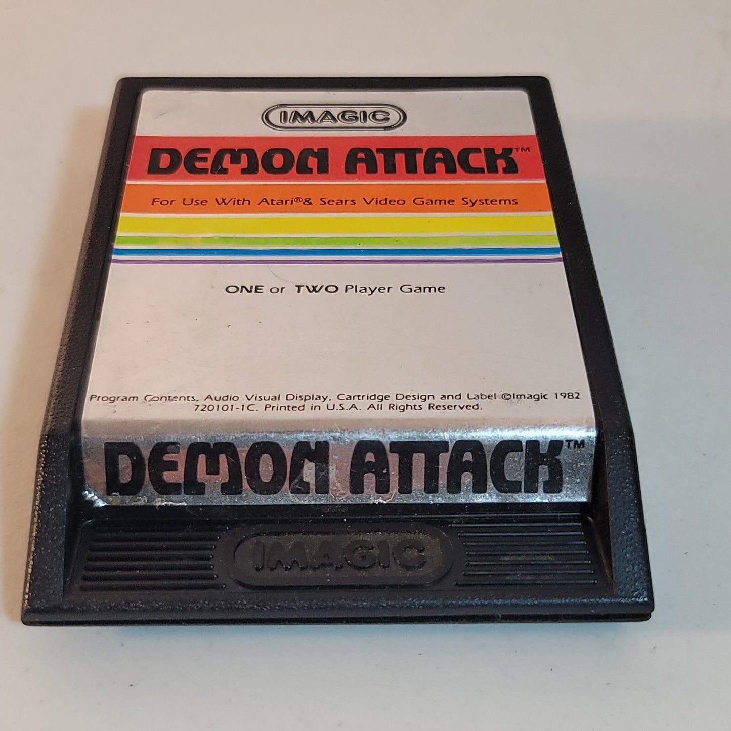 Demon Attack (Atari 2600, 1982) Game Cartridge
