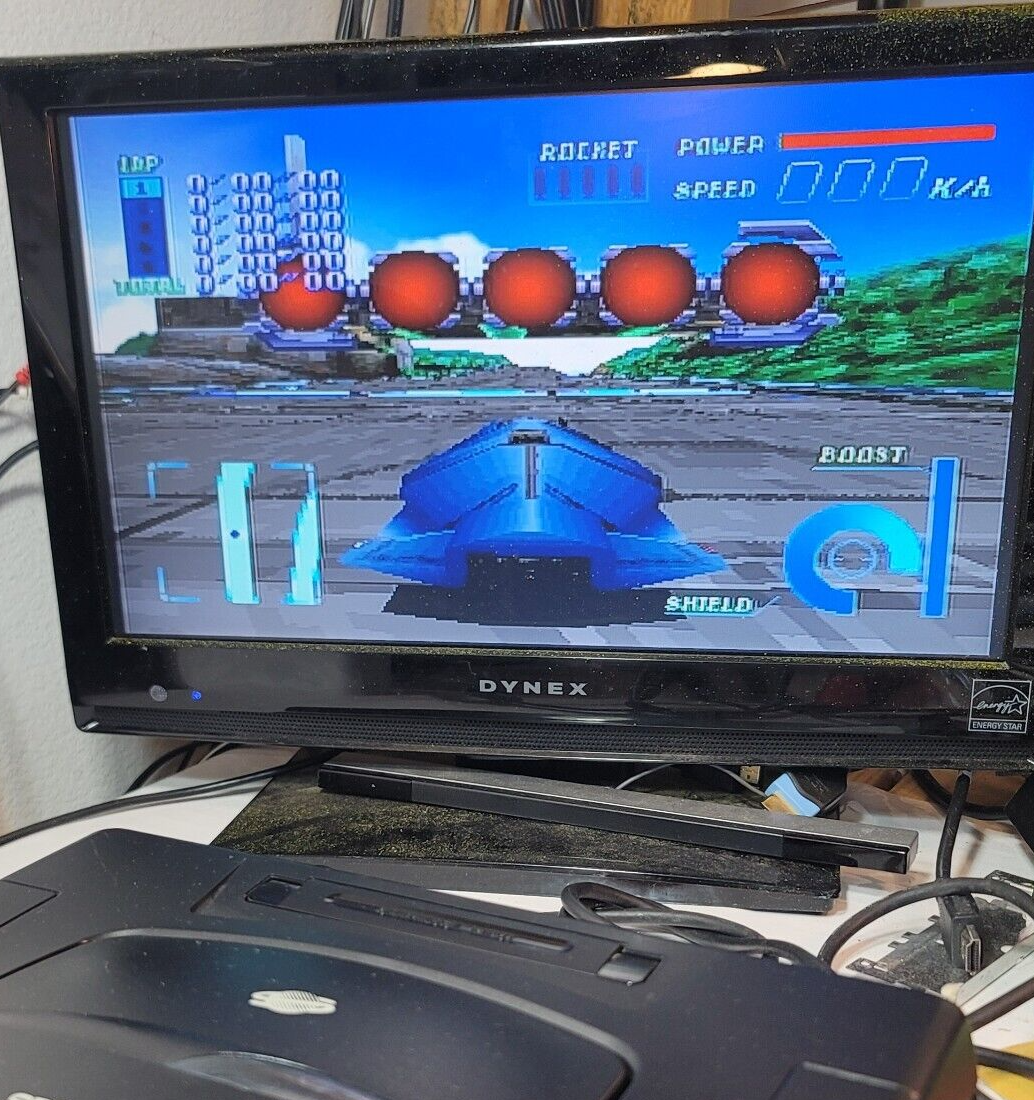 Cyber Speedway (Sega Saturn, 1995) Game Disc - Tested and Working