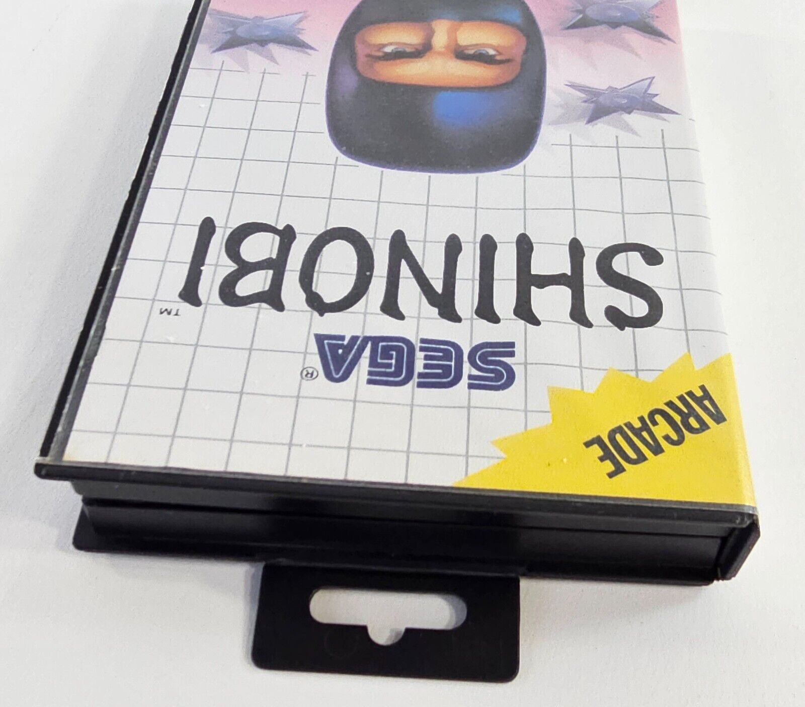 Shinobi (Sega Master System, 1988) Game Case Manual - Tested and Working