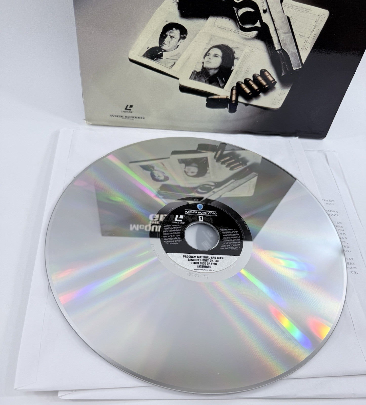 The Getaway (Widescreen Extended Play Laserdisc, 1995) - Steve McQueen 1972 Film