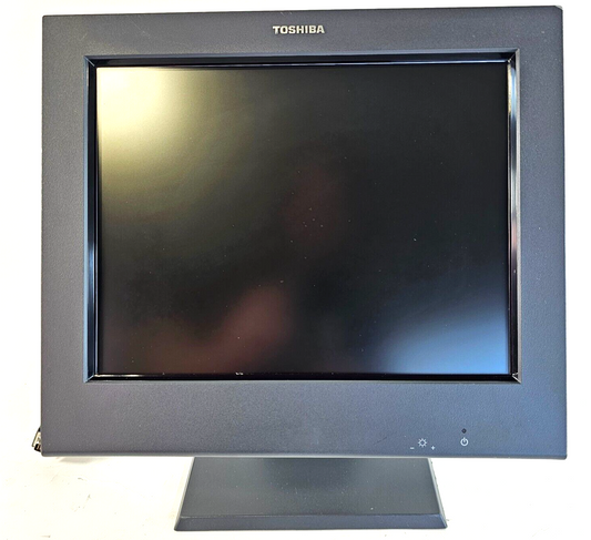 Toshiba IBM 3AA00927400 POS 12" Touchscreen Monitor Display 4820 2LG - Tested