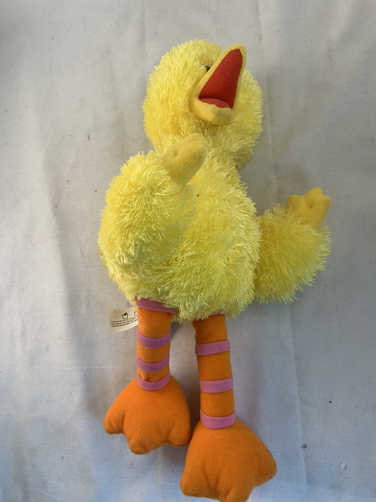 Big Bird Sesame Street Plush 2015 Stuffed Animal Toy 14" Yellow Soft