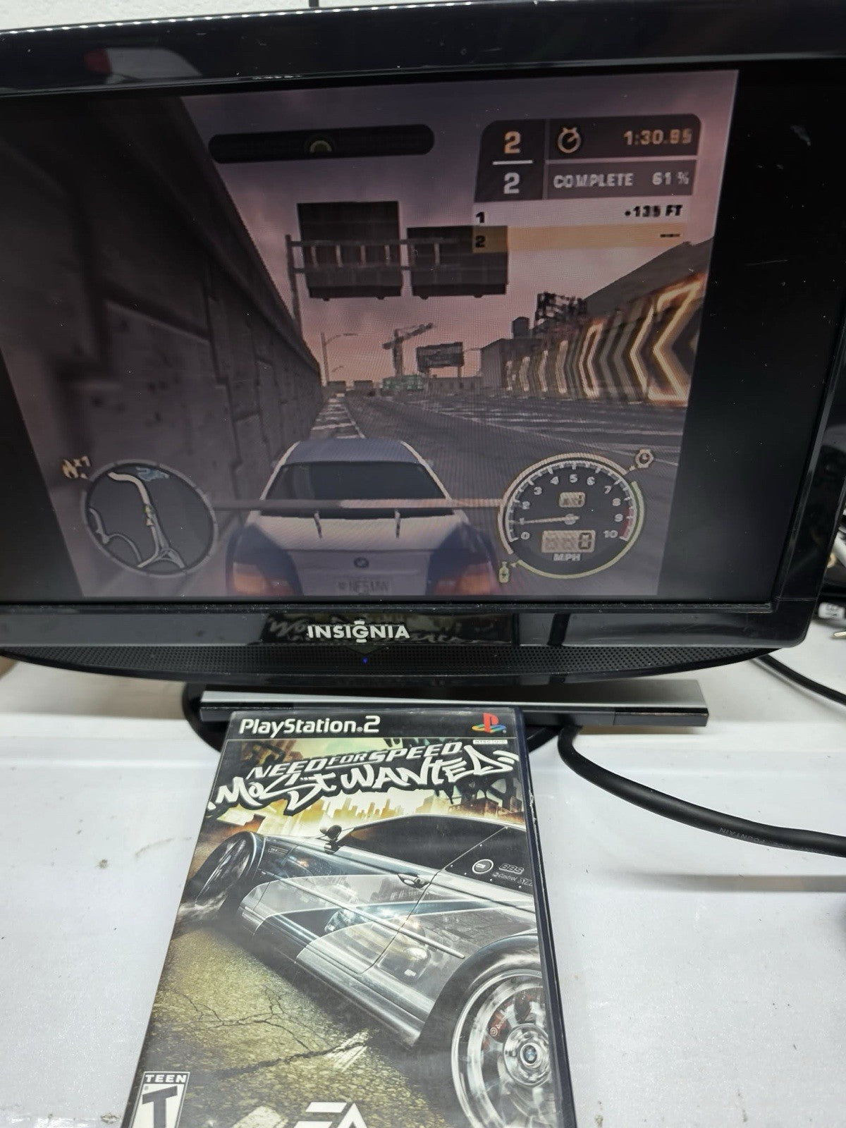 Need for Speed: Most Wanted (PlayStation 2, 2005) Game Case Manual - Tested