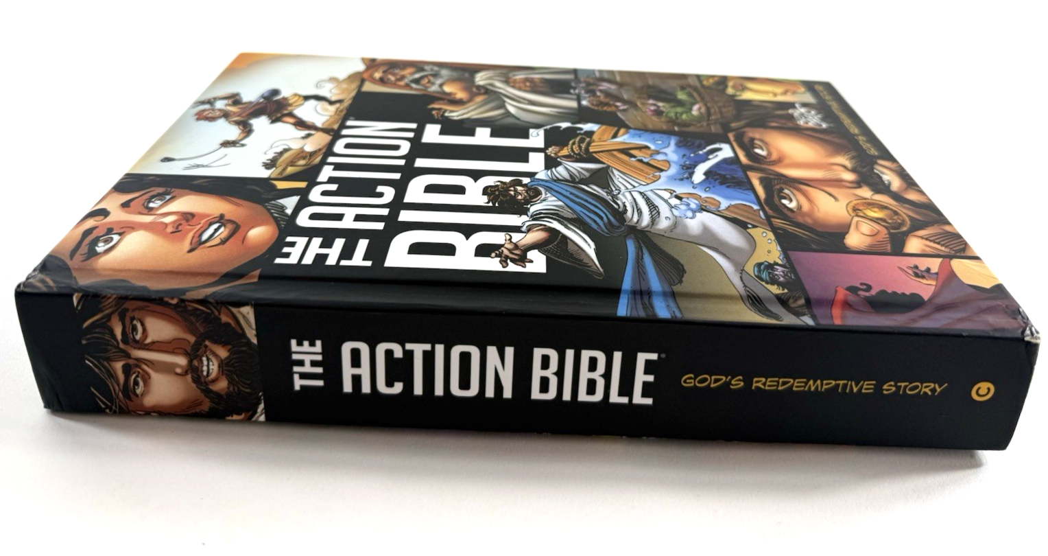 Action Bible: God's Redemptive Story by Doug Mauss (2020, Hardcover) First Ed.