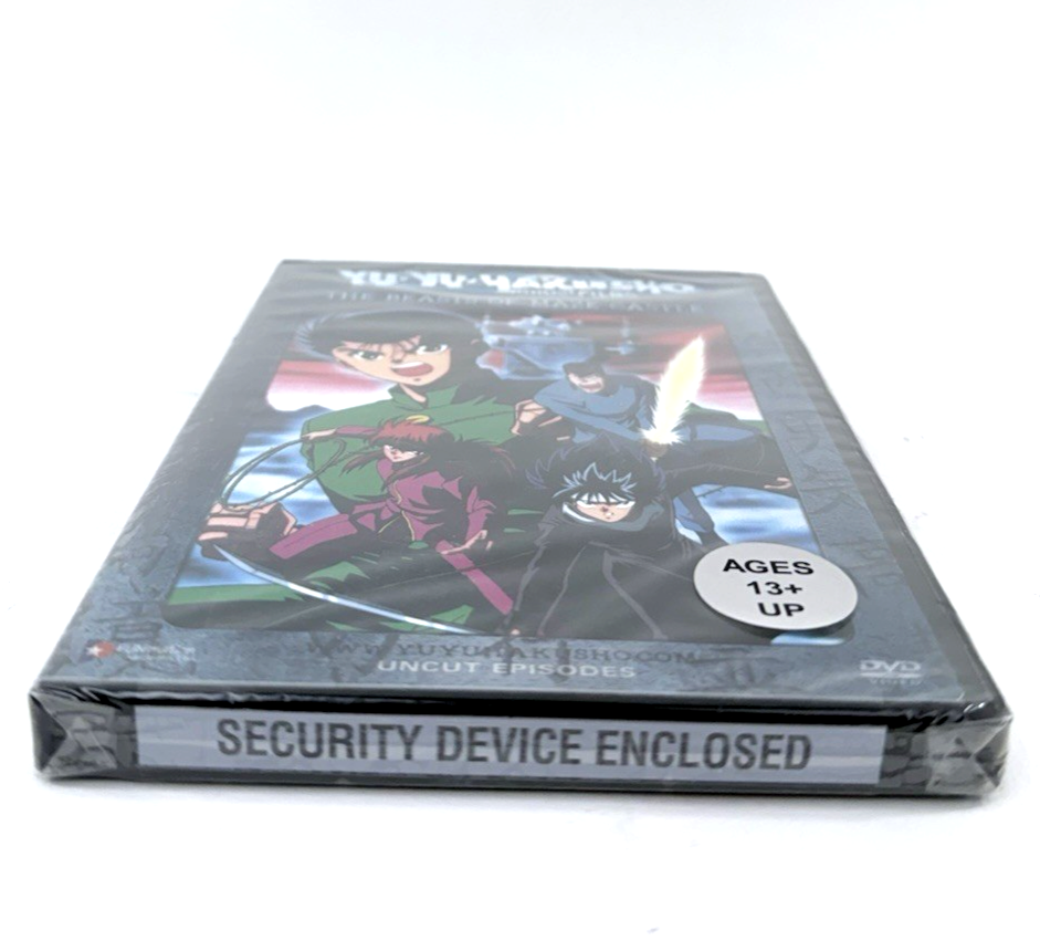 Yu Yu Hakusho: Ghost Files - Vol. 5: The Beasts of Maze Castle (DVD, 2002) New