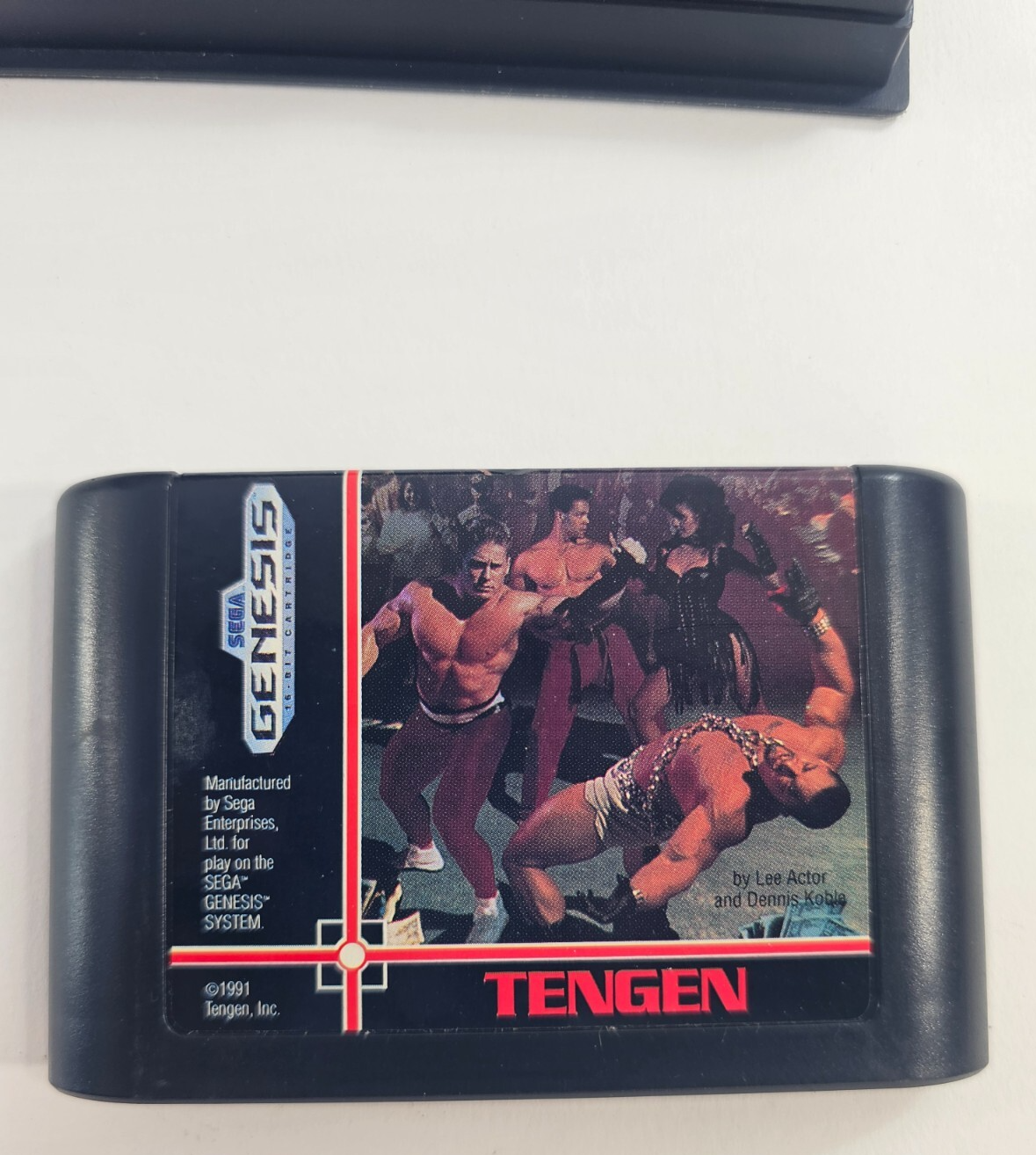 Pit-Fighter (Sega Genesis, 1991) Game Case Manual - Tested and Working