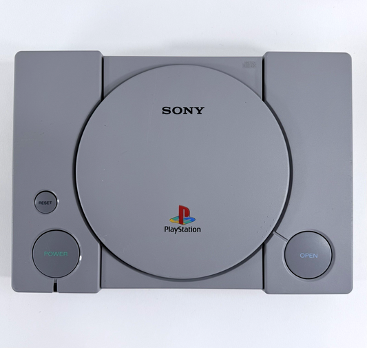 PlayStation 1 Console SCPH-5501 with Controller, Cables, and Games - Tested